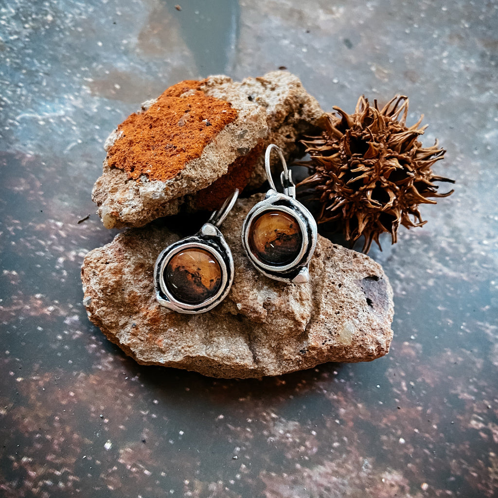 Mars and Moons Earrings - Stud or Leverback | Earrings | Wiccan Center