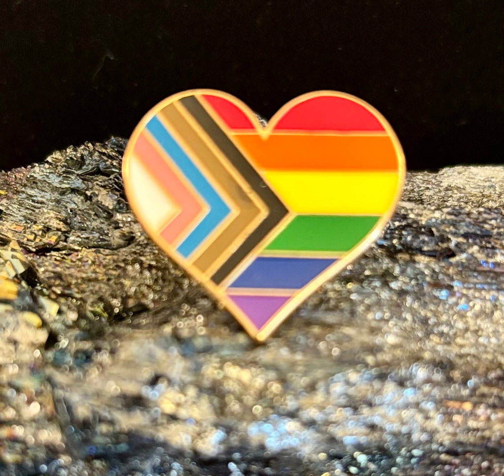 LGBTQ+ Rainbow Pride Flag Enamel Pin – Many Fabulous Styles | | Wiccan Center