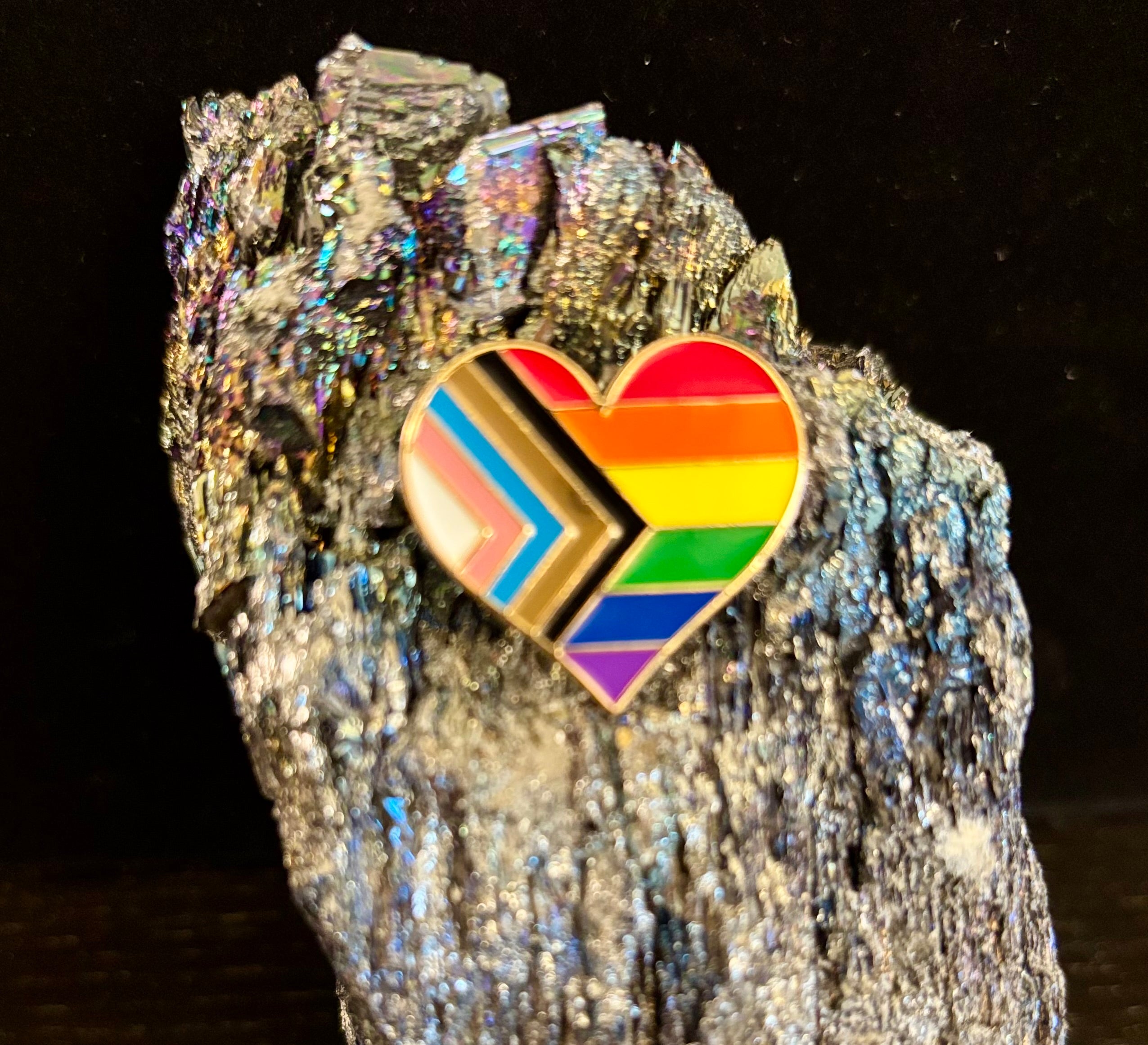 LGBTQ+ Rainbow Pride Flag Enamel Pin – Many Fabulous Styles | | Wiccan Center