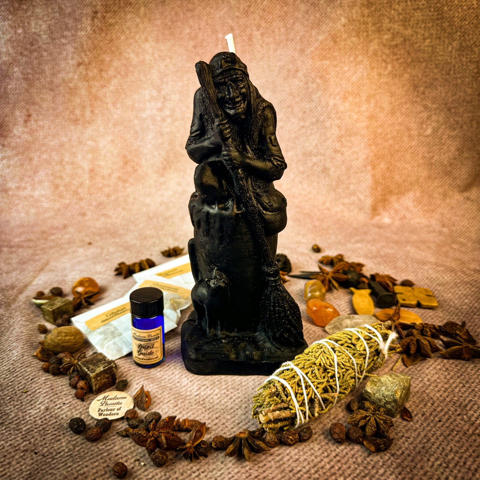 Blessings of Baba Yaga Candle Spell Kit - Wisdom & Protection | Candle Spell Kit | Wiccan Center