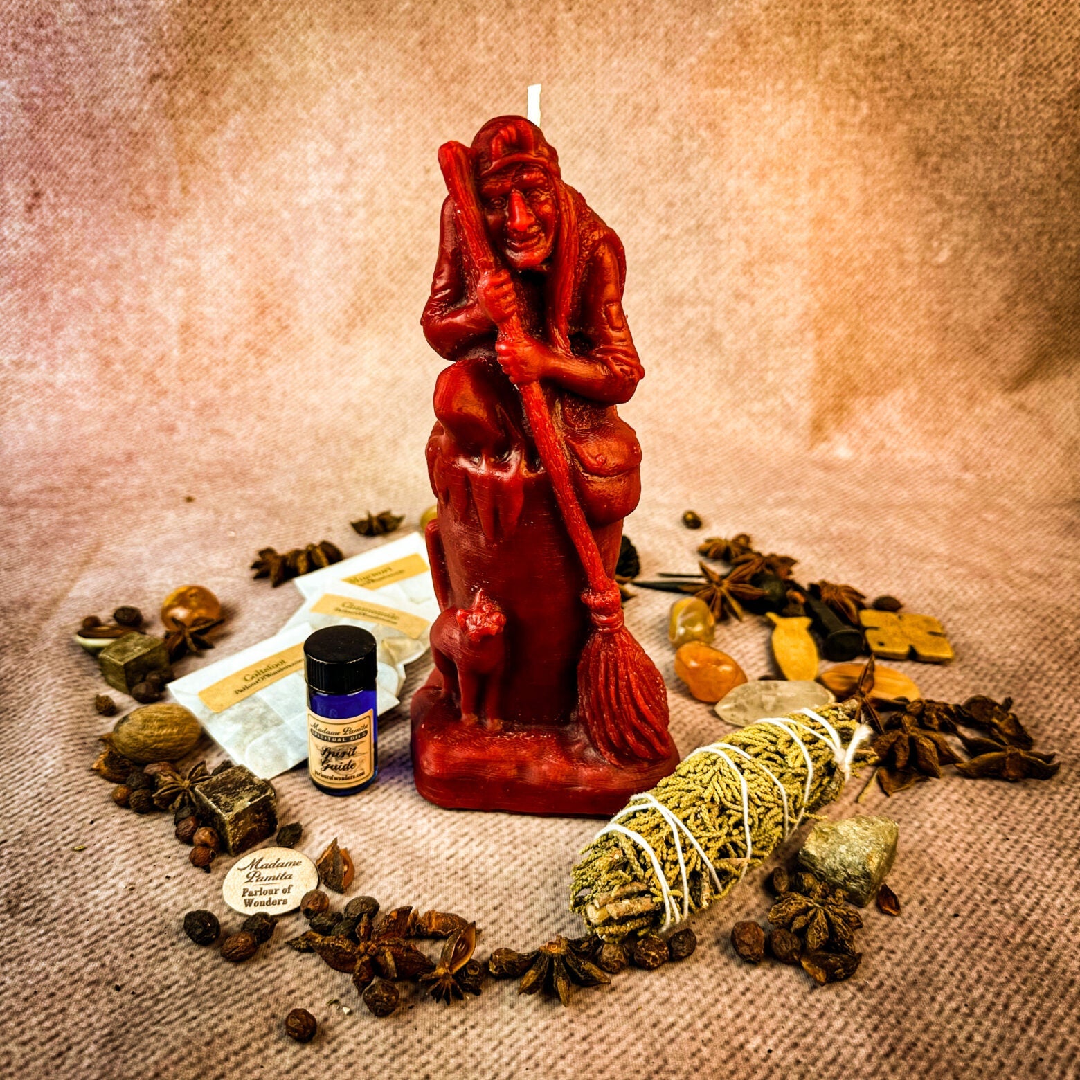 Blessings of Baba Yaga Candle Spell Kit - Wisdom & Protection | Candle Spell Kit | Wiccan Center