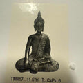 11.5" Buddha Touching the Earth Protection | Statues and Figurines | Wiccan Center