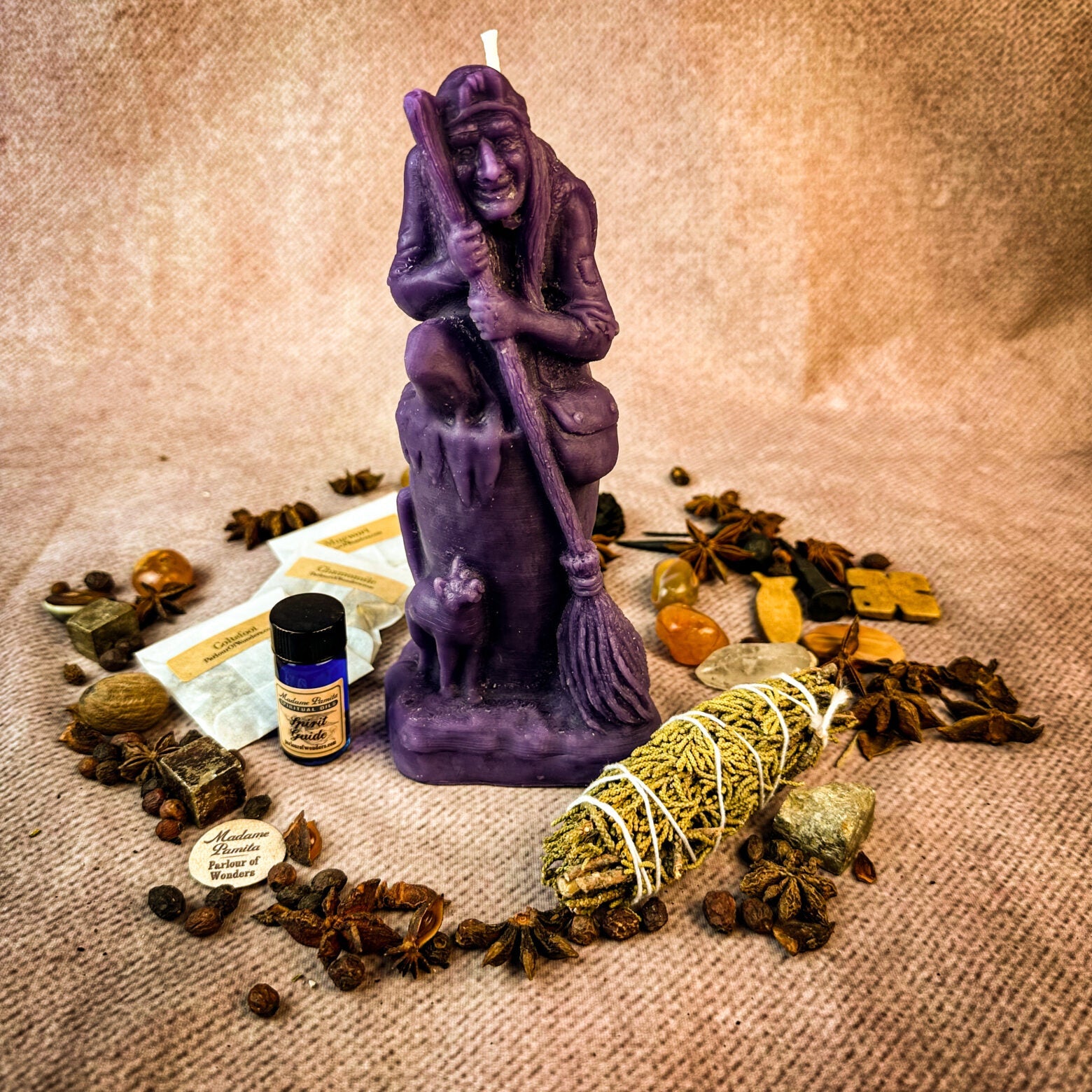 Blessings of Baba Yaga Candle Spell Kit - Wisdom & Protection | Candle Spell Kit | Wiccan Center