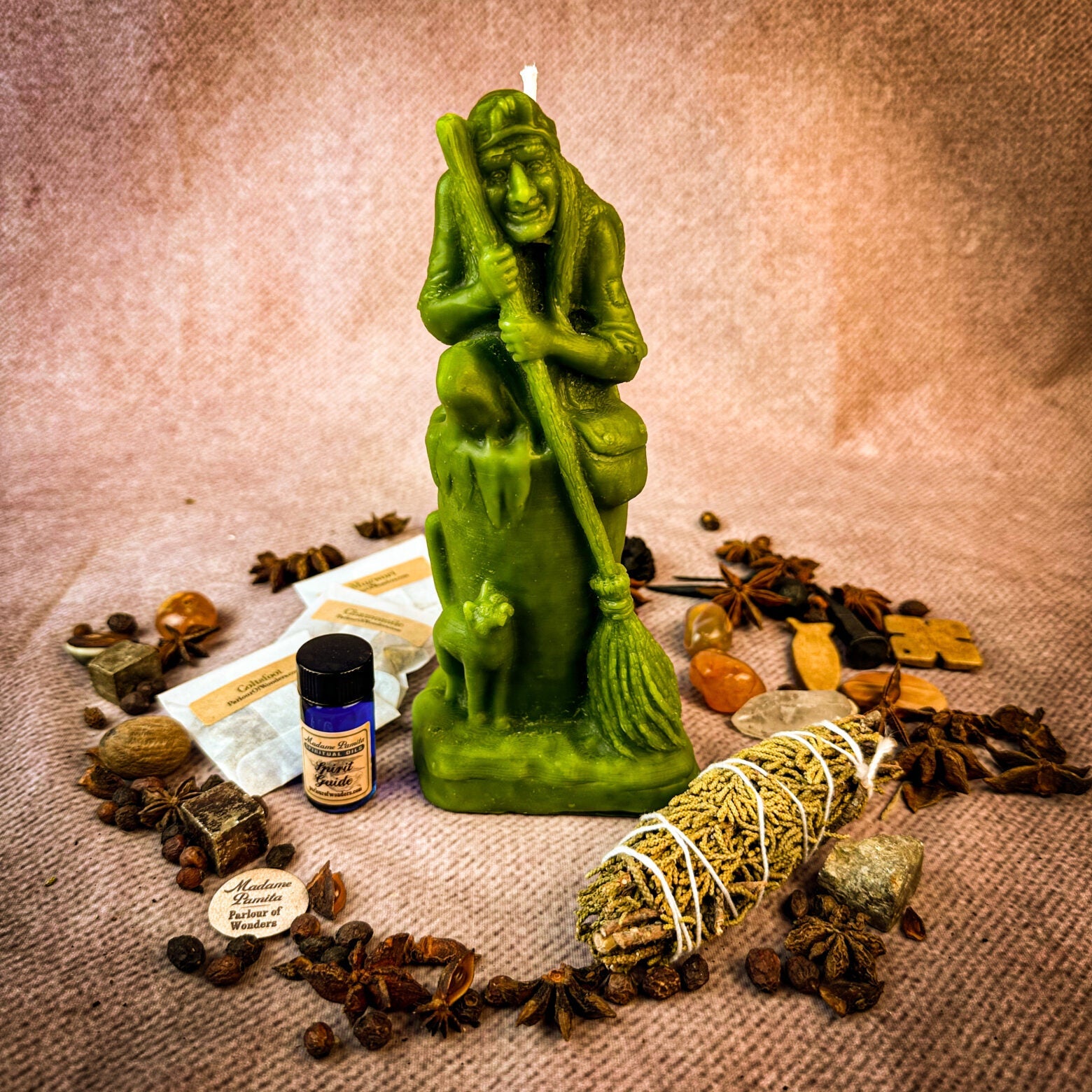 Blessings of Baba Yaga Candle Spell Kit - Wisdom & Protection | Candle Spell Kit | Wiccan Center