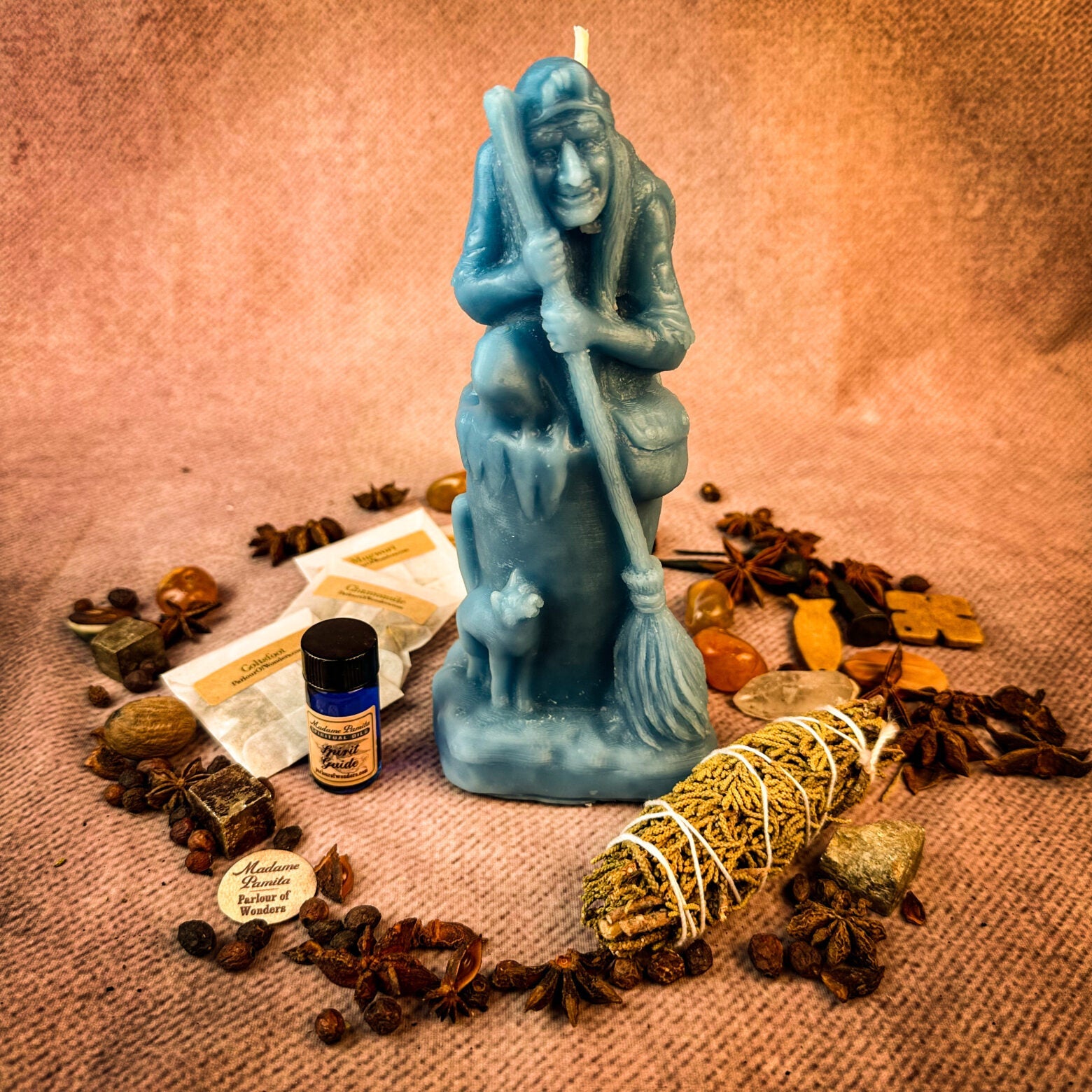 Blessings of Baba Yaga Candle Spell Kit - Wisdom & Protection | Candle Spell Kit | Wiccan Center