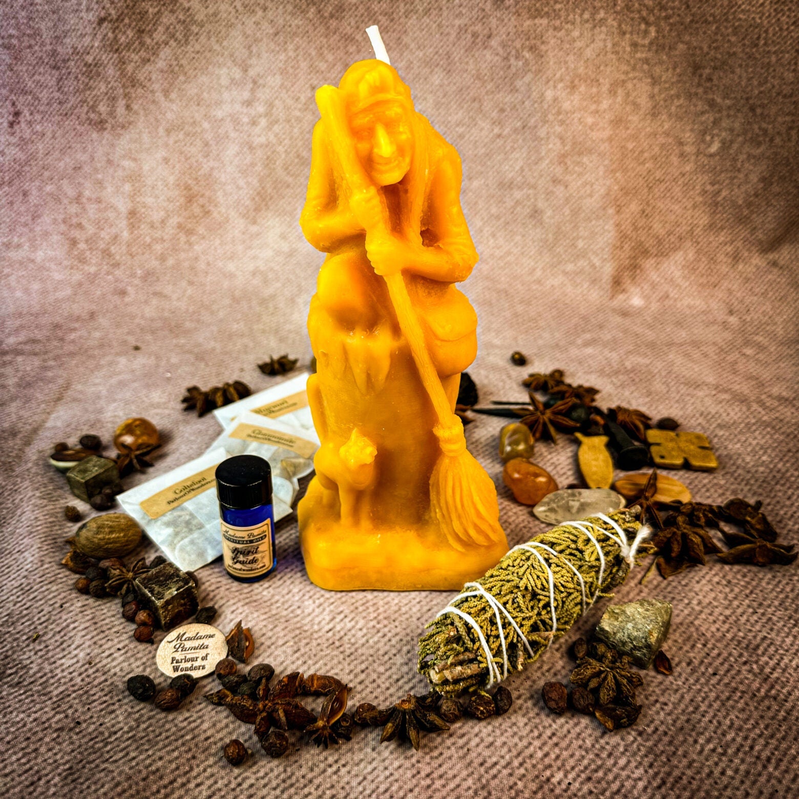 Blessings of Baba Yaga Candle Spell Kit - Wisdom & Protection | Candle Spell Kit | Wiccan Center