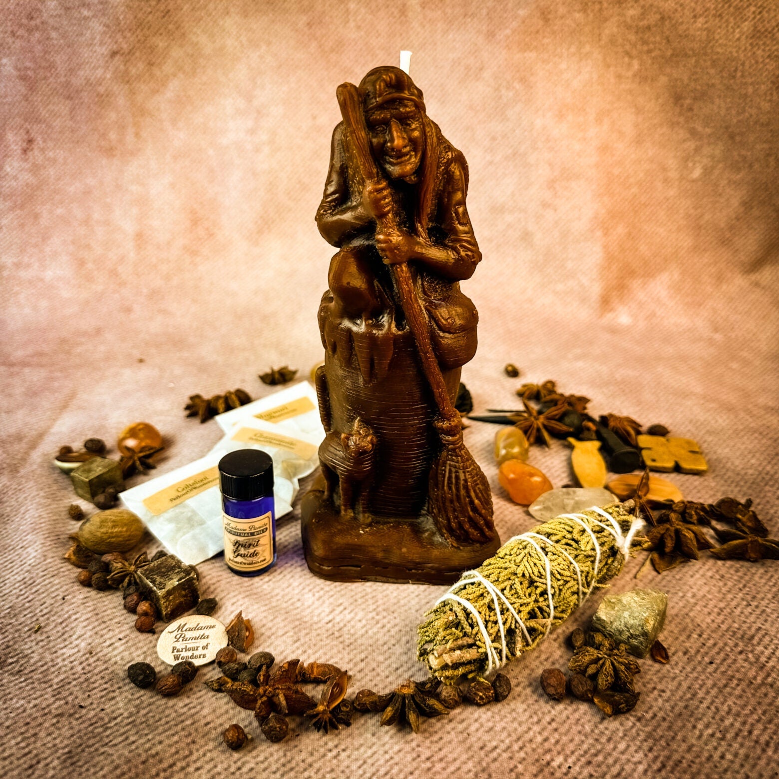 Blessings of Baba Yaga Candle Spell Kit - Wisdom & Protection | Candle Spell Kit | Wiccan Center