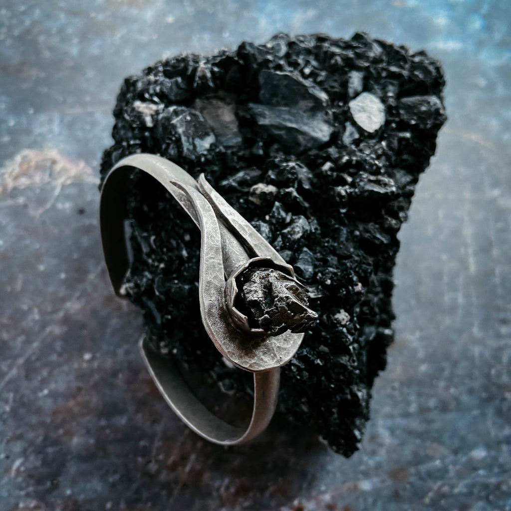 Comet Meteorite Cuff Bracelet | Bracelet | Wiccan Center