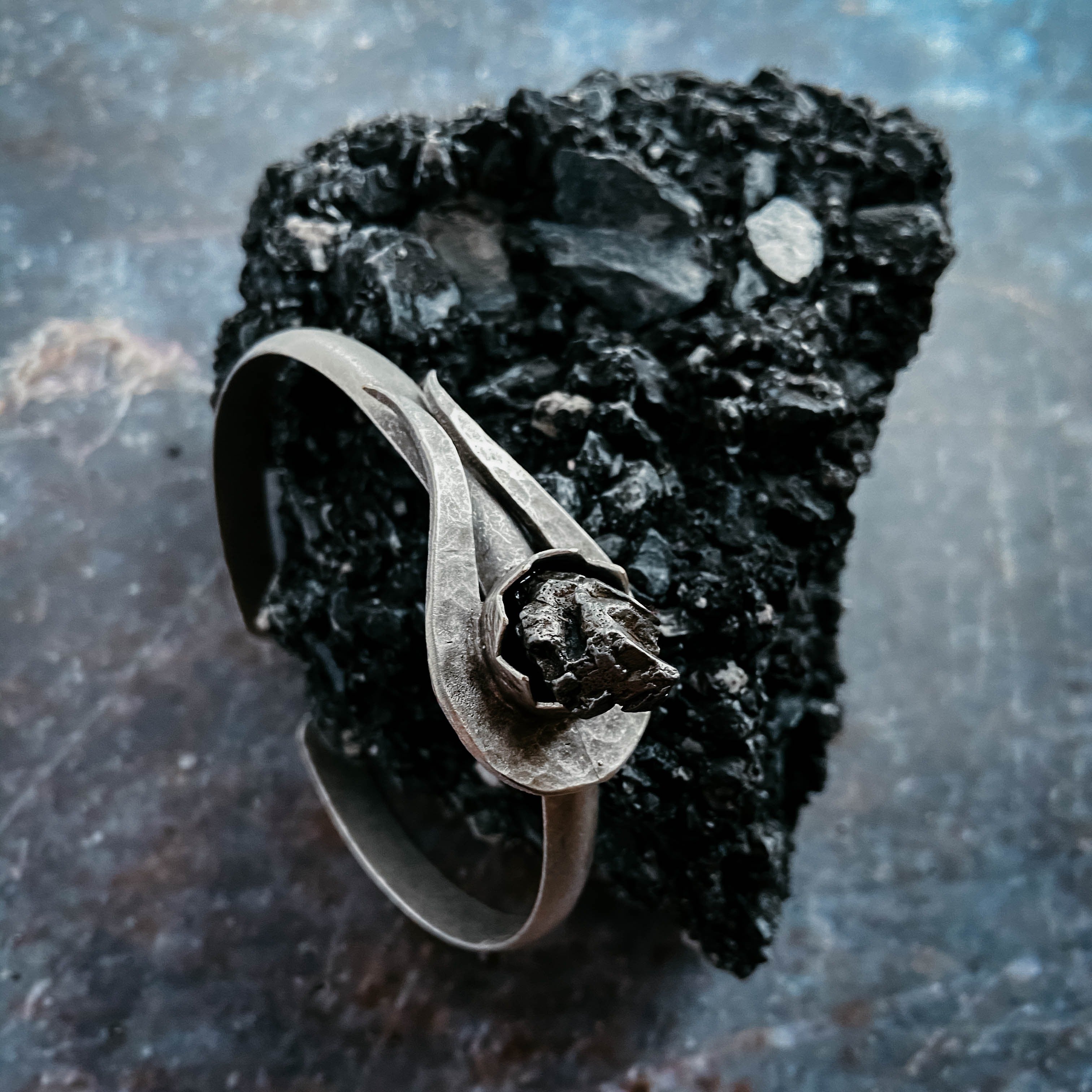 Comet Meteorite Cuff Bracelet | Bracelet | Wiccan Center