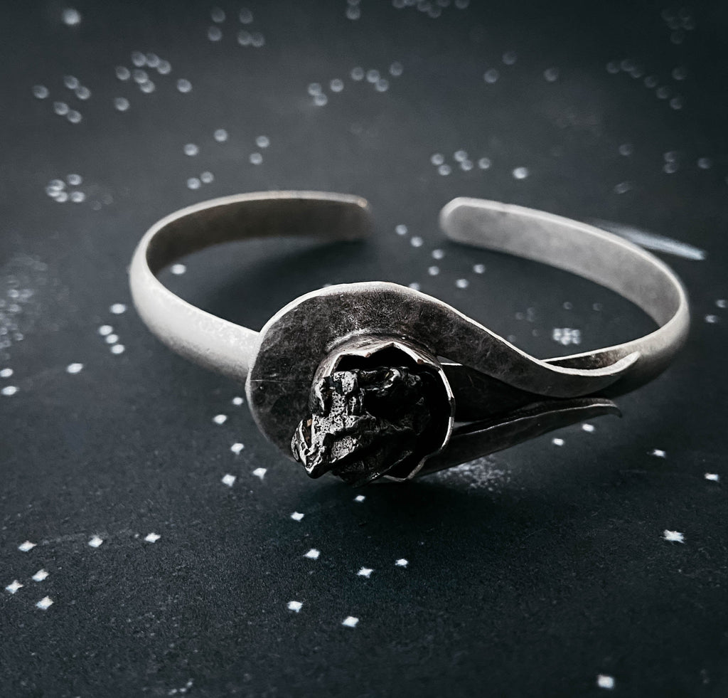 Comet Meteorite Cuff Bracelet | Bracelet | Wiccan Center