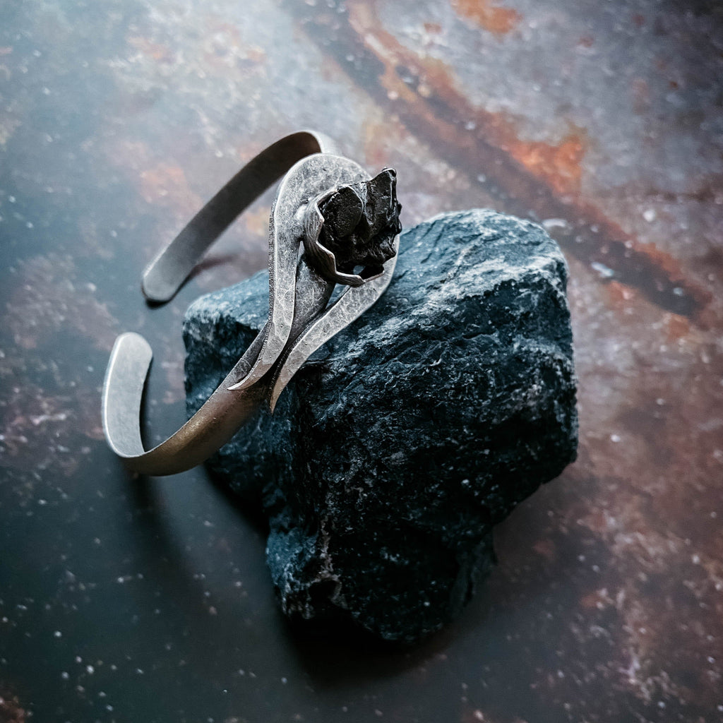 Comet Meteorite Cuff Bracelet | Bracelet | Wiccan Center