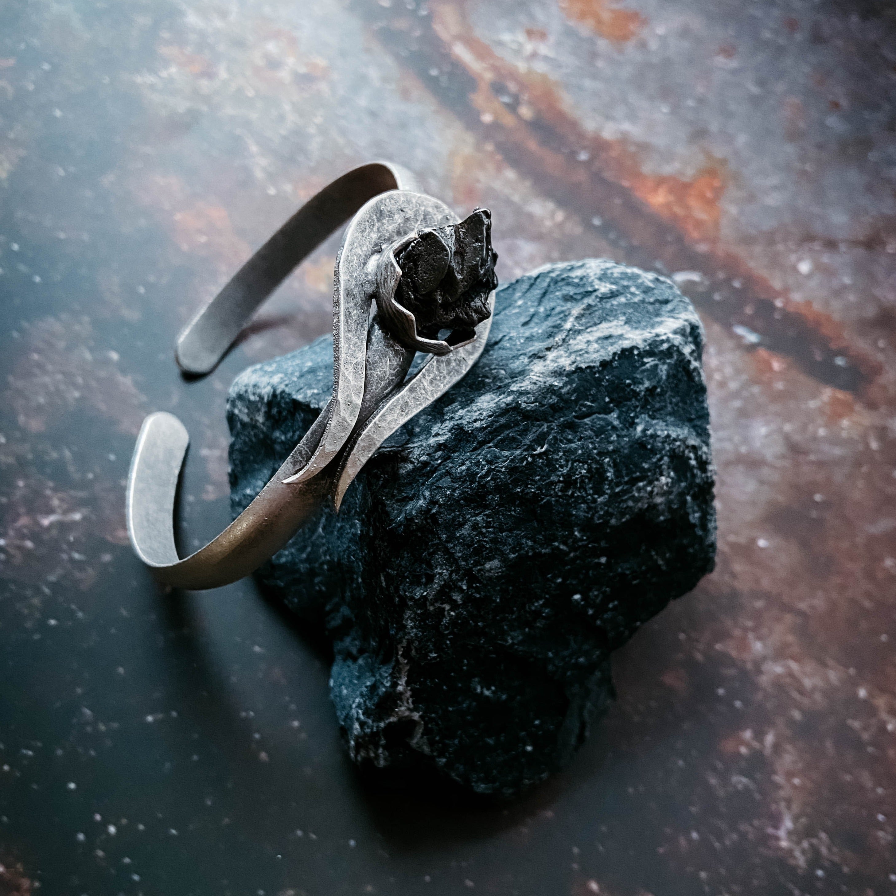 Comet Meteorite Cuff Bracelet | Bracelet | Wiccan Center