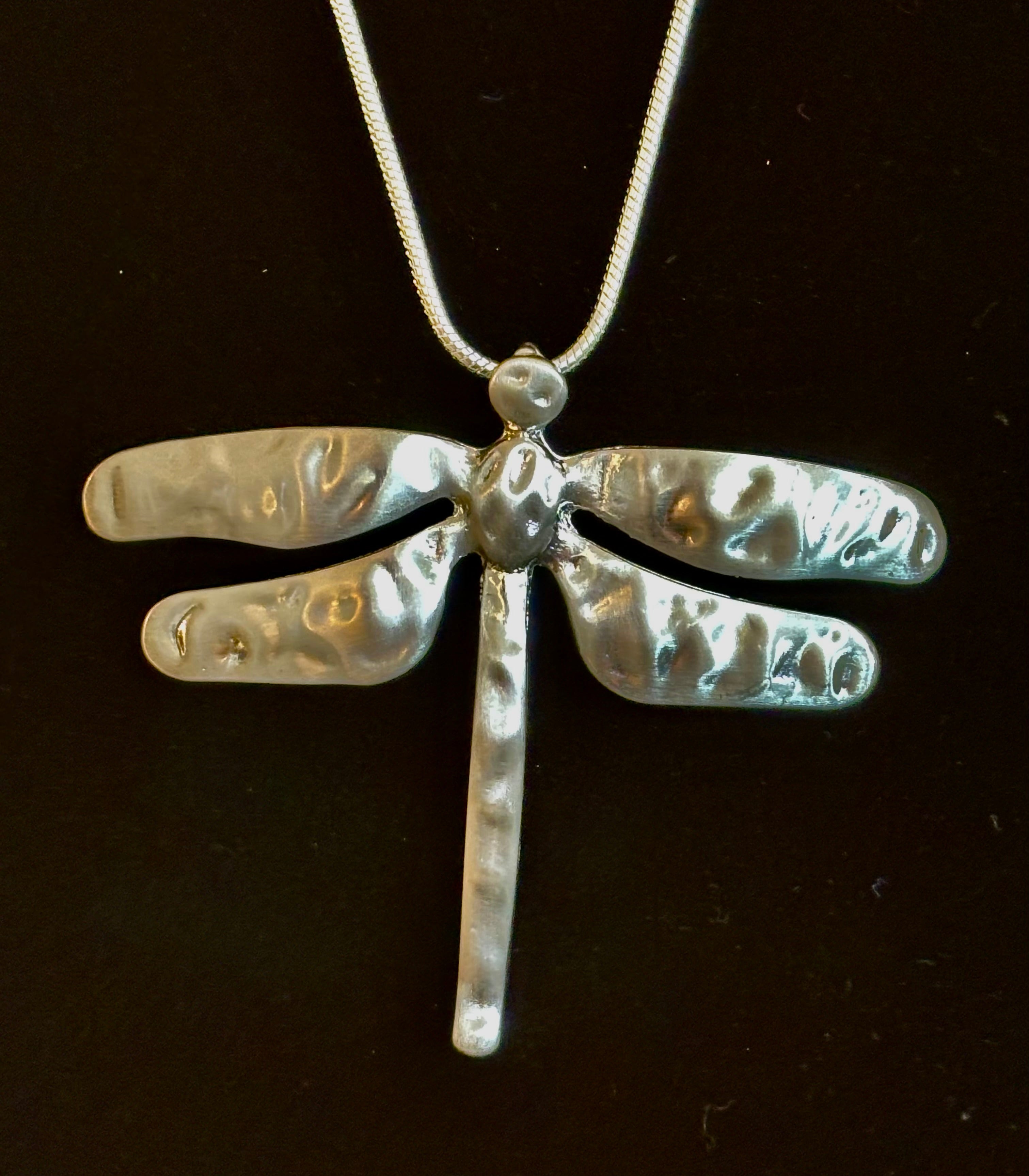 🐉 Dragonfly Pendant Necklace – Embrace Change, Fly Fierce | | Wiccan Center