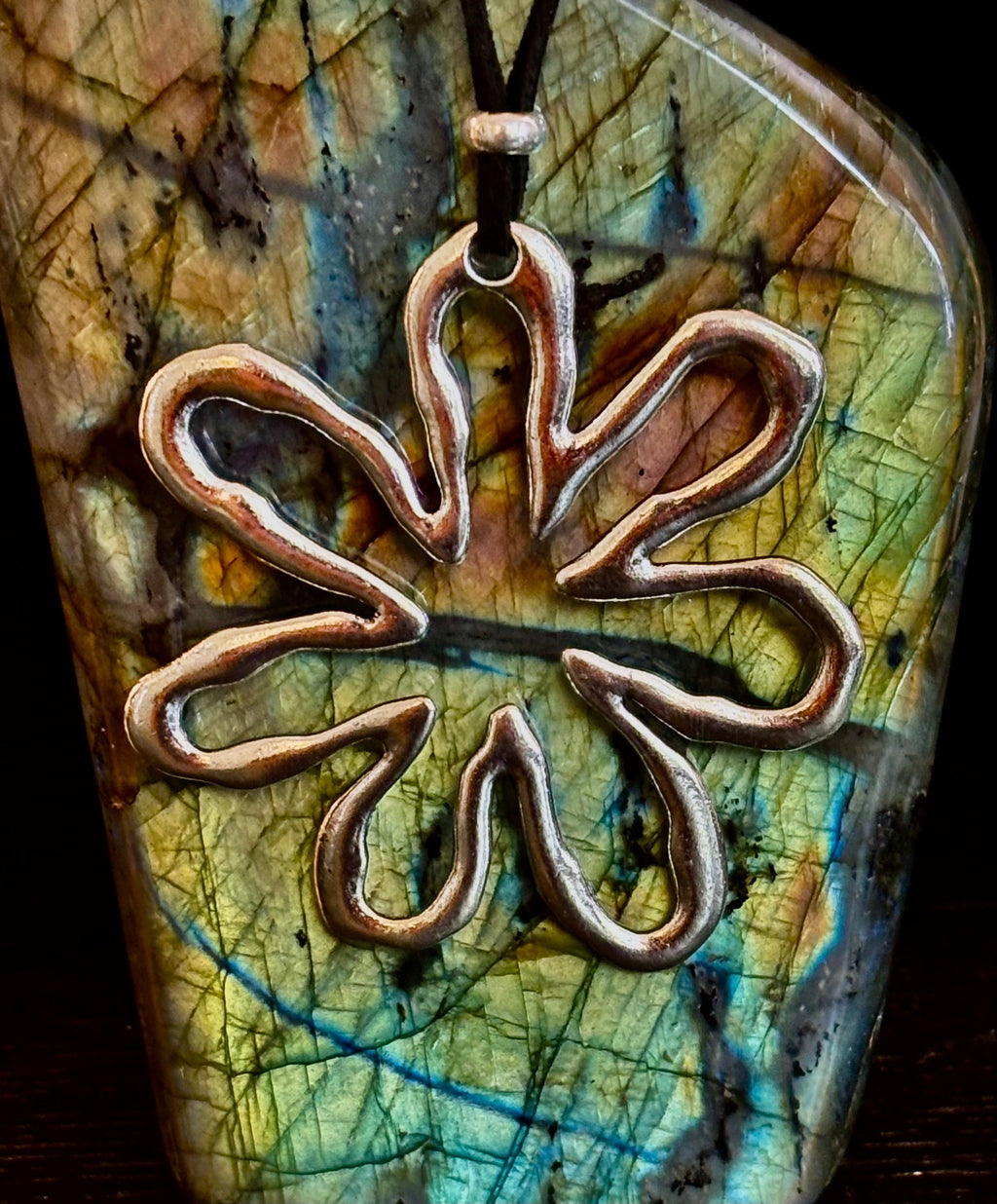Hollow Out Flower Charm Necklace – Free-Spirited, Fierce, and Fabulous | | Wiccan Center