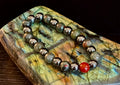 Bloodstone & Hematite Crystal Healing Power Bracelet (Pain Relief) | | Wiccan Center