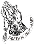 Death is Temporary Decal | | Wiccan Center