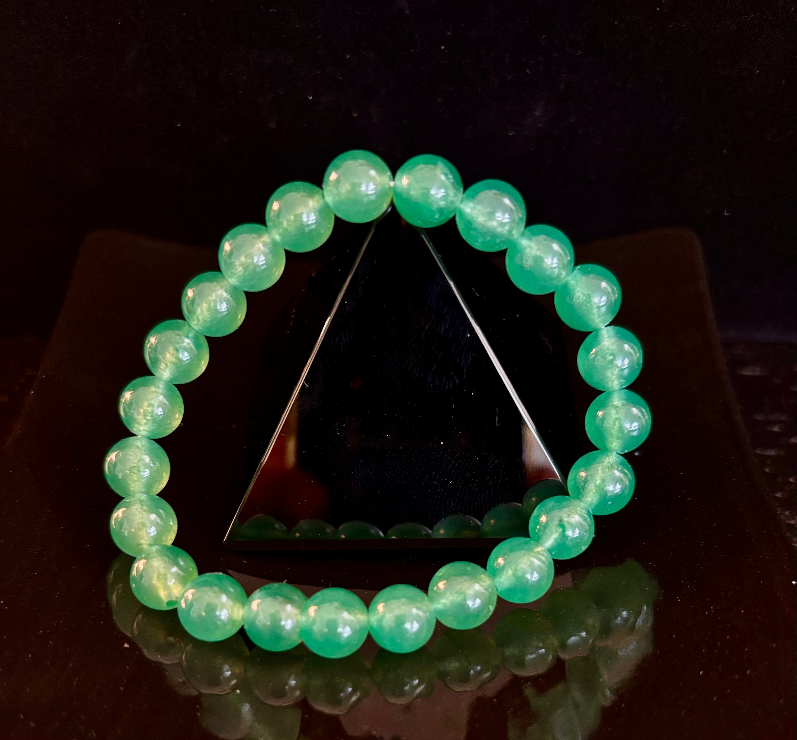 Green Aventurine Bracelet – Luck, Healing & Heart-Centered Energy | | Wiccan Center