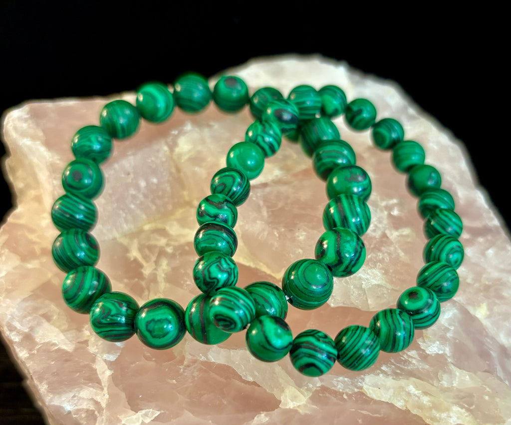 Malachite Bead Bracelet – Transformation and Protection | | Wiccan Center