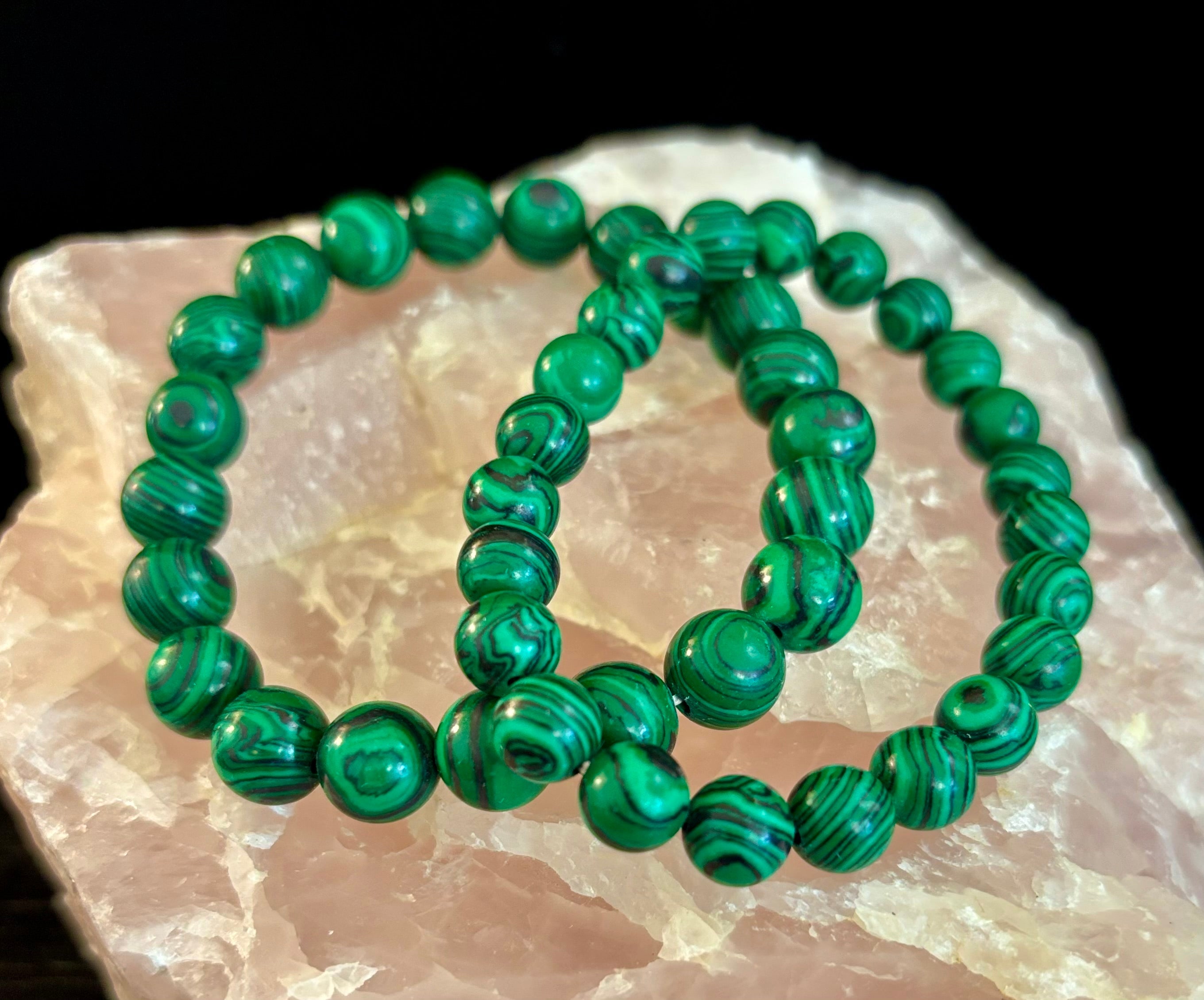 Malachite Bead Bracelet – Transformation and Protection | | Wiccan Center