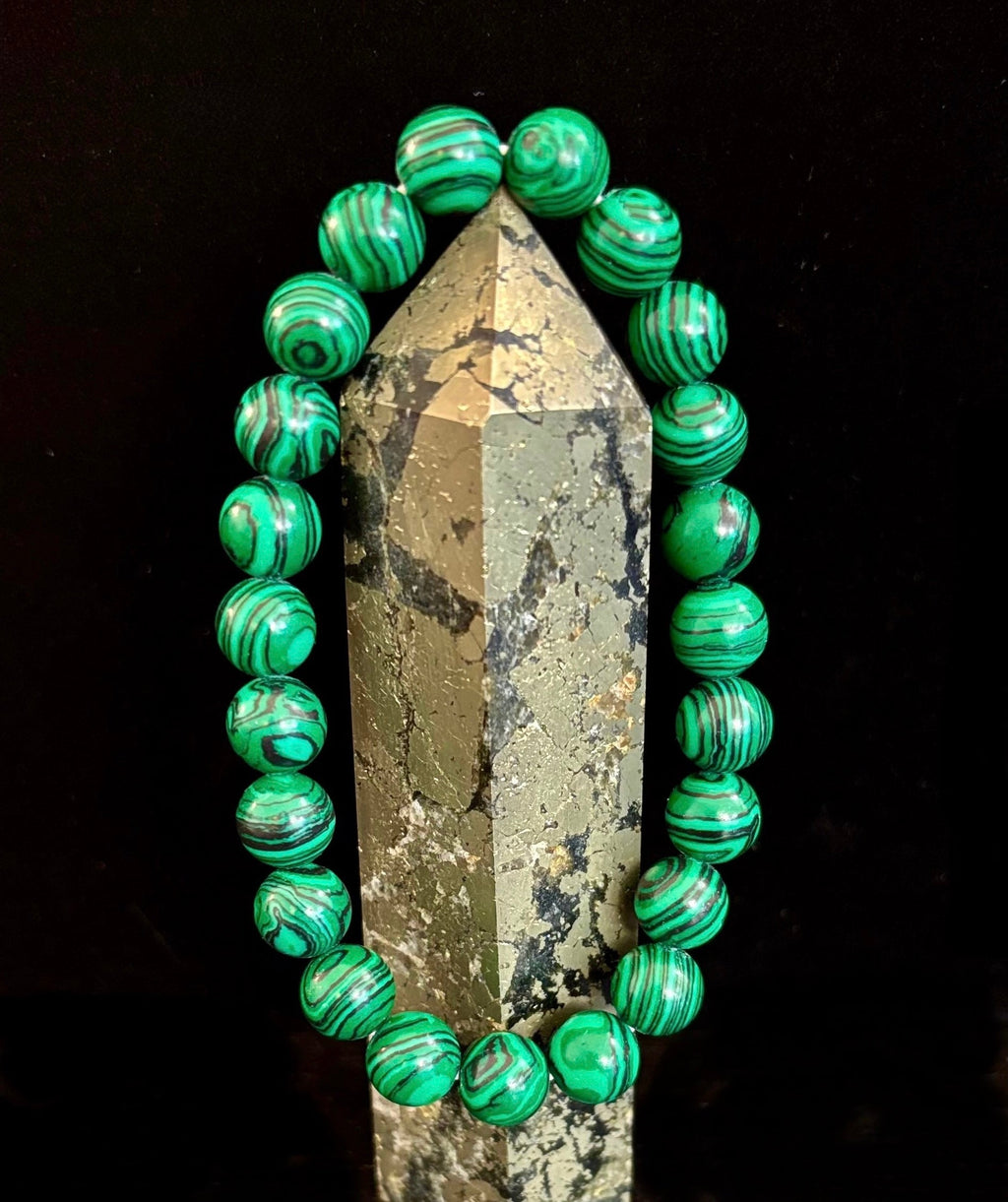 Malachite Bead Bracelet – Transformation and Protection | | Wiccan Center