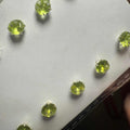 Peridot Oval Post Earrings – Sterling Silver | Earrings | Wiccan Center