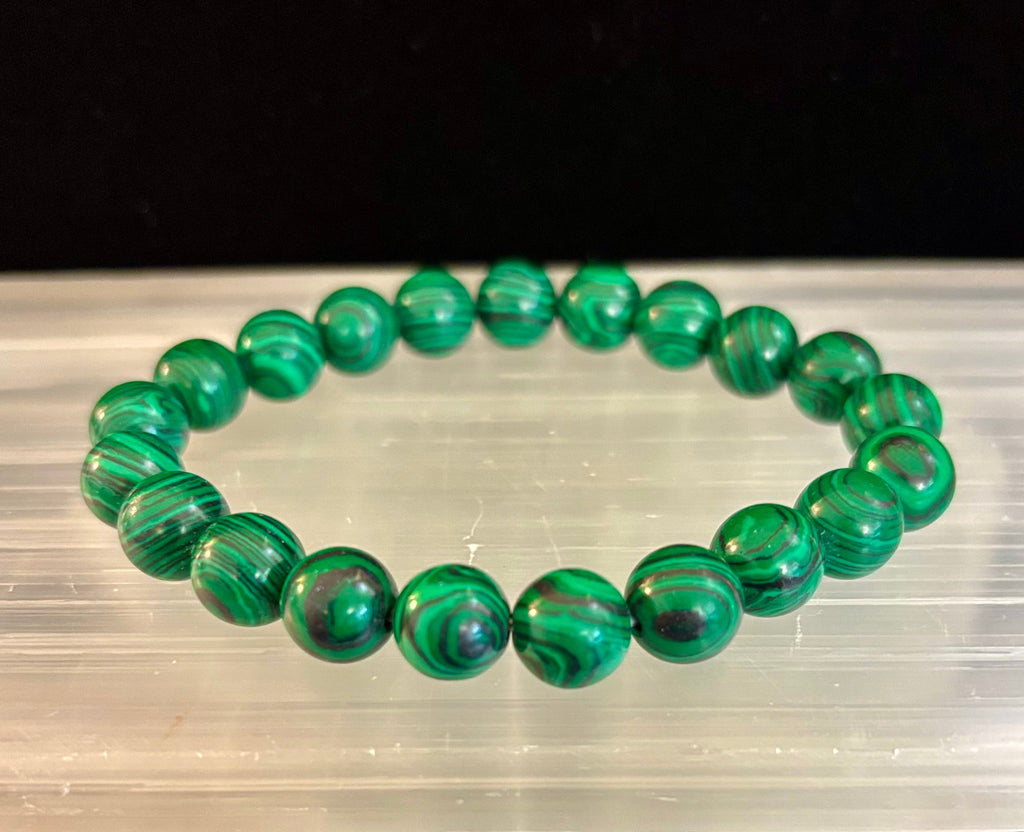 Malachite Bead Bracelet – Transformation and Protection | | Wiccan Center