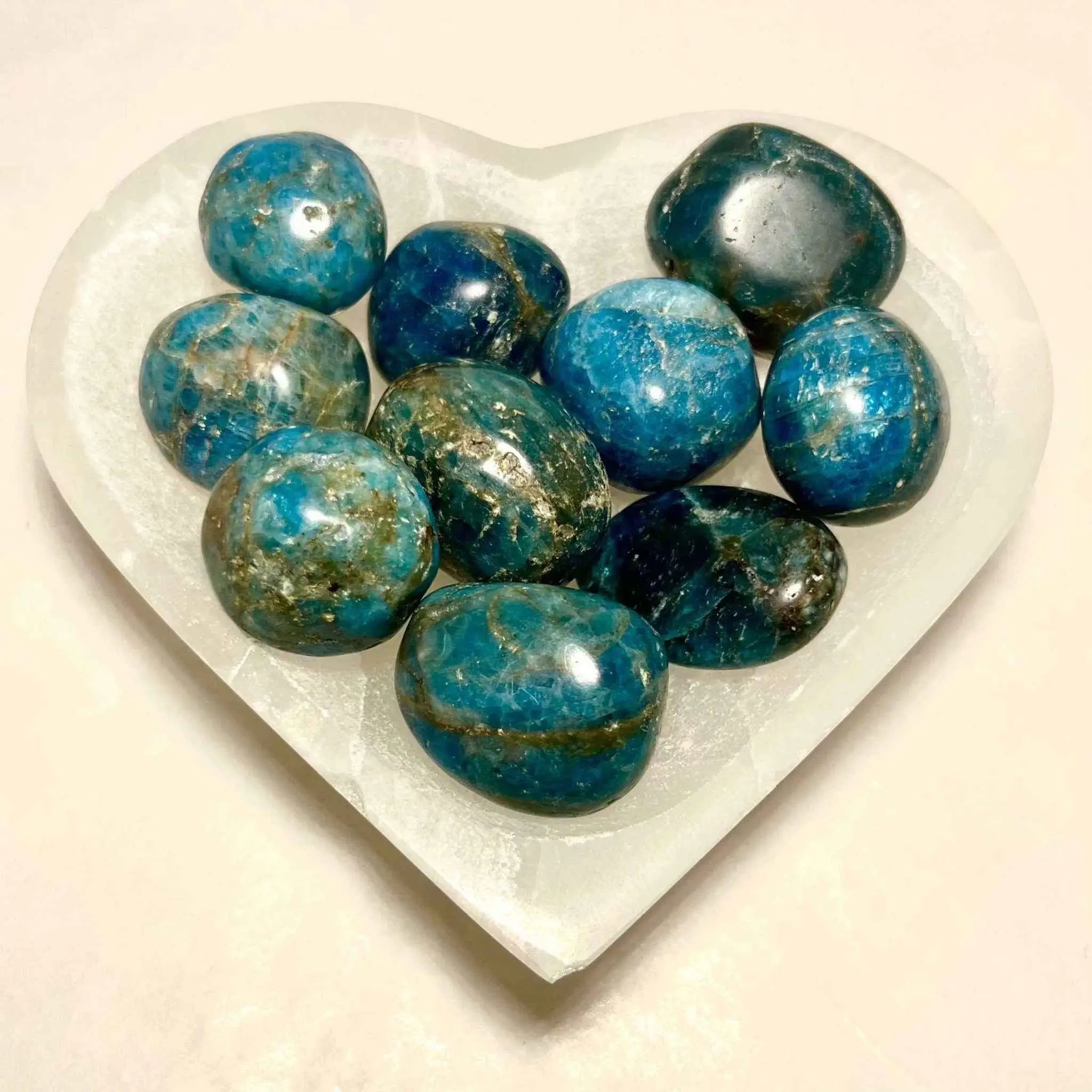 Blue Apatite Tumbled Stone | Tumbled Stones | Wiccan Center