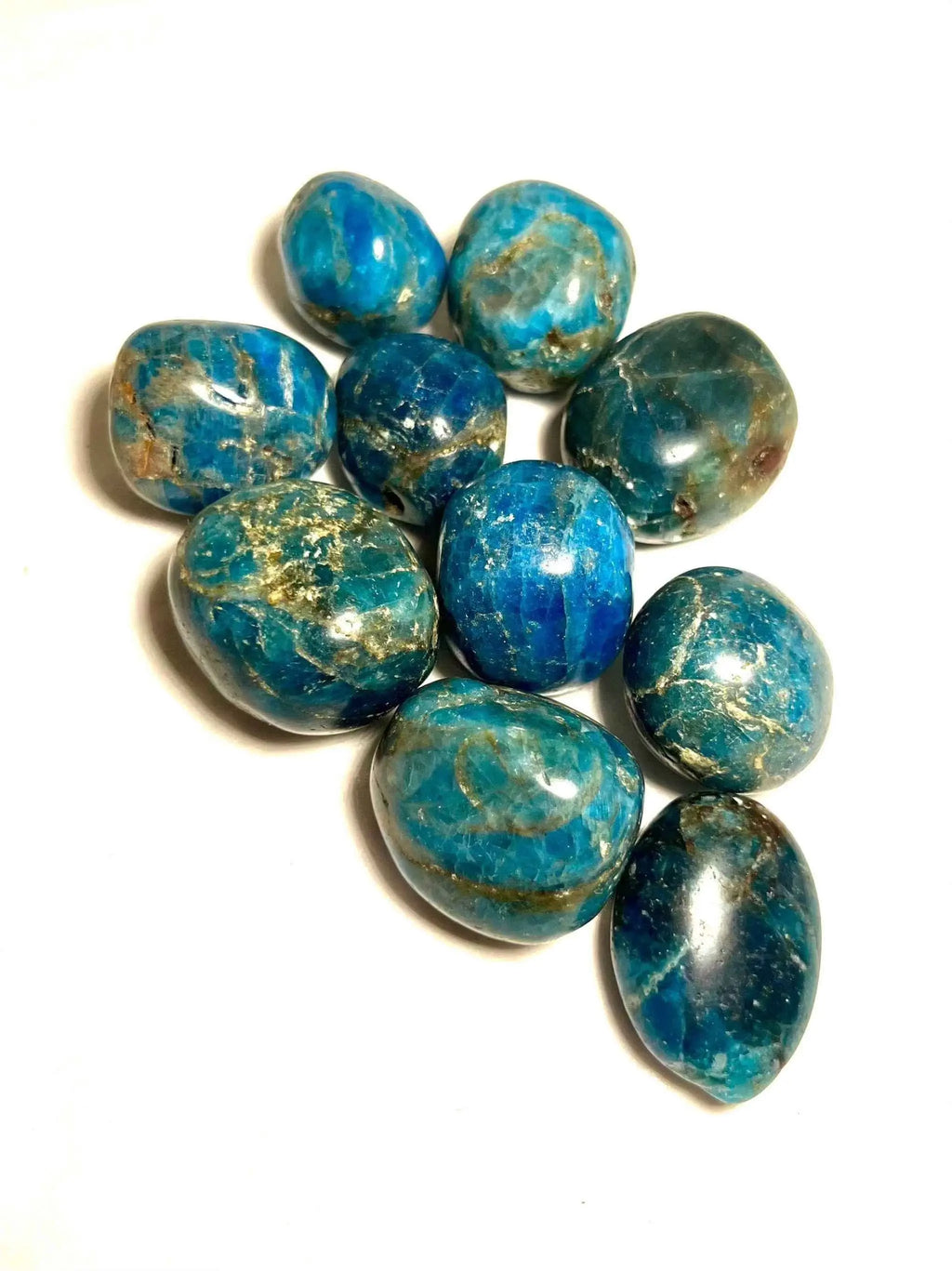Blue Apatite Tumbled Stone | Tumbled Stones | Wiccan Center