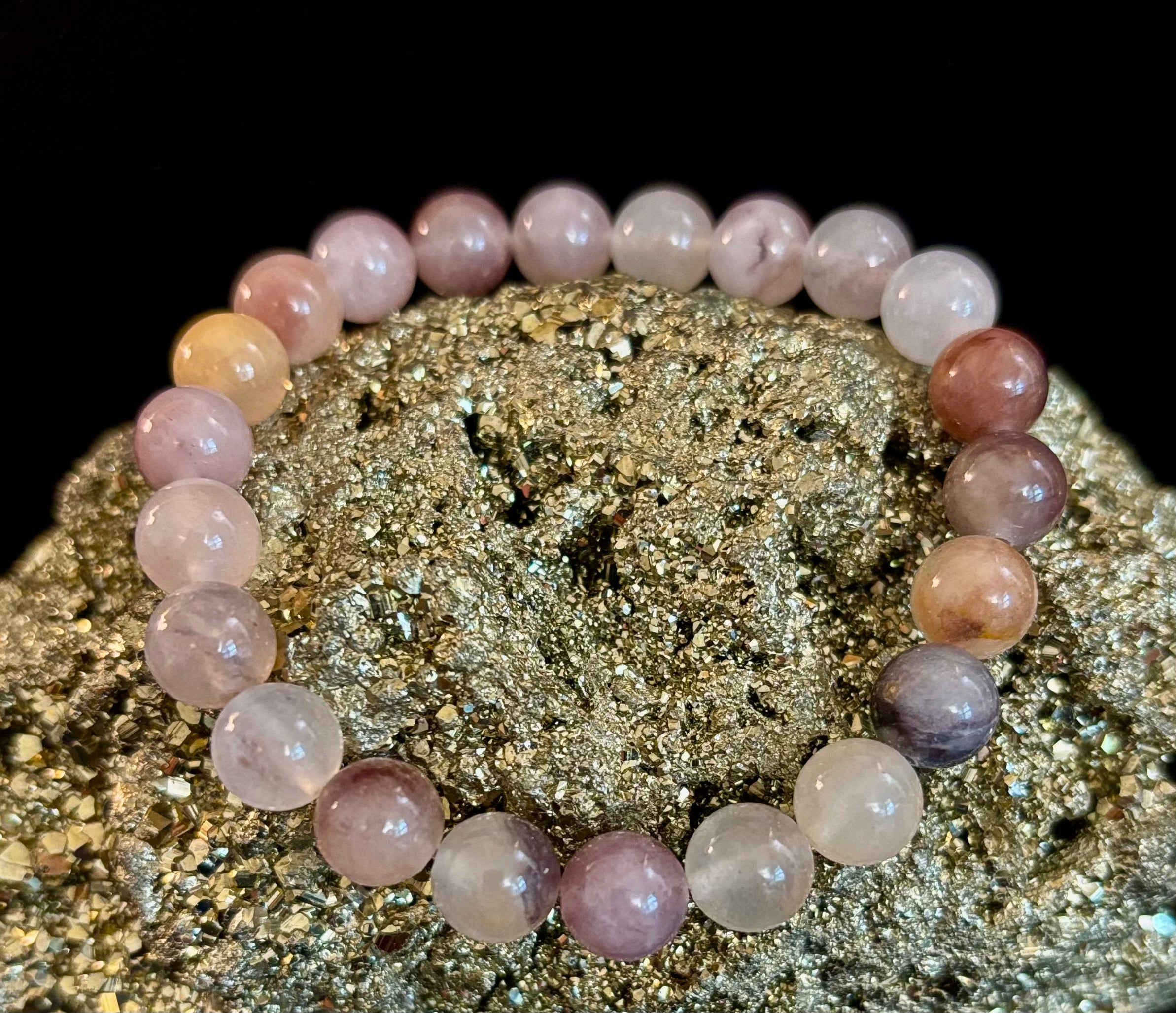 Elegant Natural Quartz Crystal Bracelet – Soothing Energy and Timeless Style | | Wiccan Center
