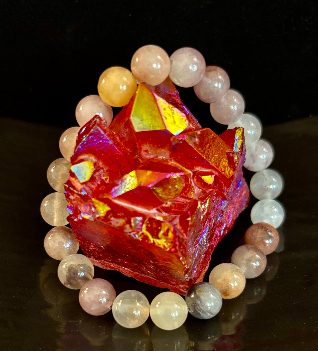 Elegant Natural Quartz Crystal Bracelet – Soothing Energy and Timeless Style | | Wiccan Center