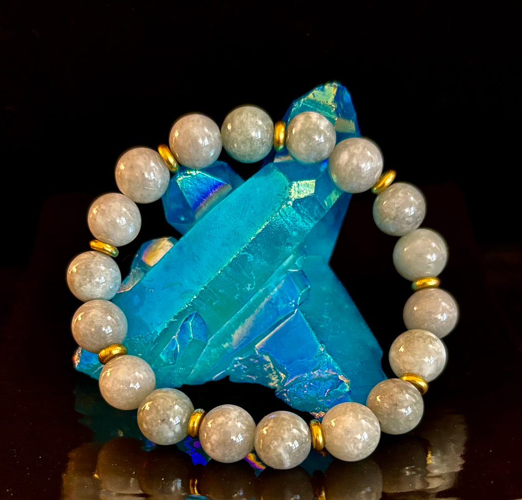 Zen Jade Adventure Bracelet – 10mm Natural Jade for Large Wrists | | Wiccan Center