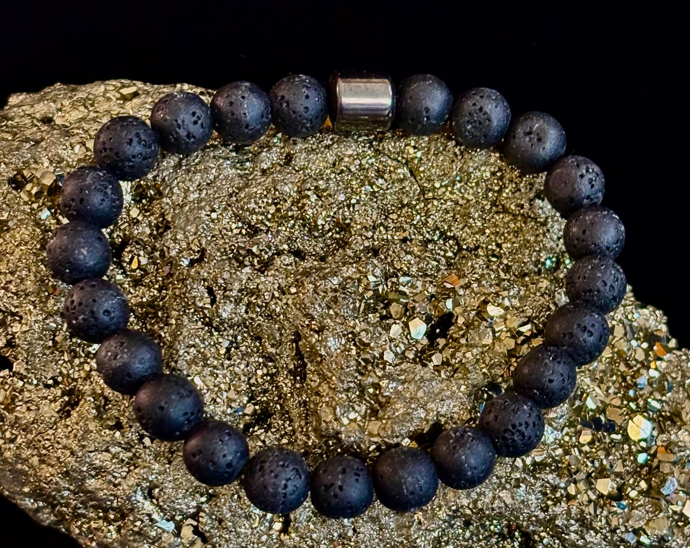Earth Energy Collection – 6 Choices - Natural Stone & Magnetic Bead Bracelets for Medium to Large Wrists | | Wiccan Center