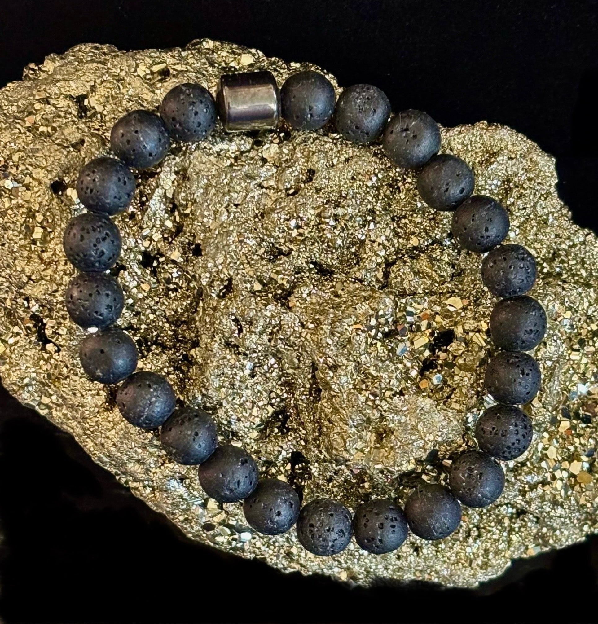 Earth Energy Collection – 6 Choices - Natural Stone & Magnetic Bead Bracelets for Medium to Large Wrists | | Wiccan Center