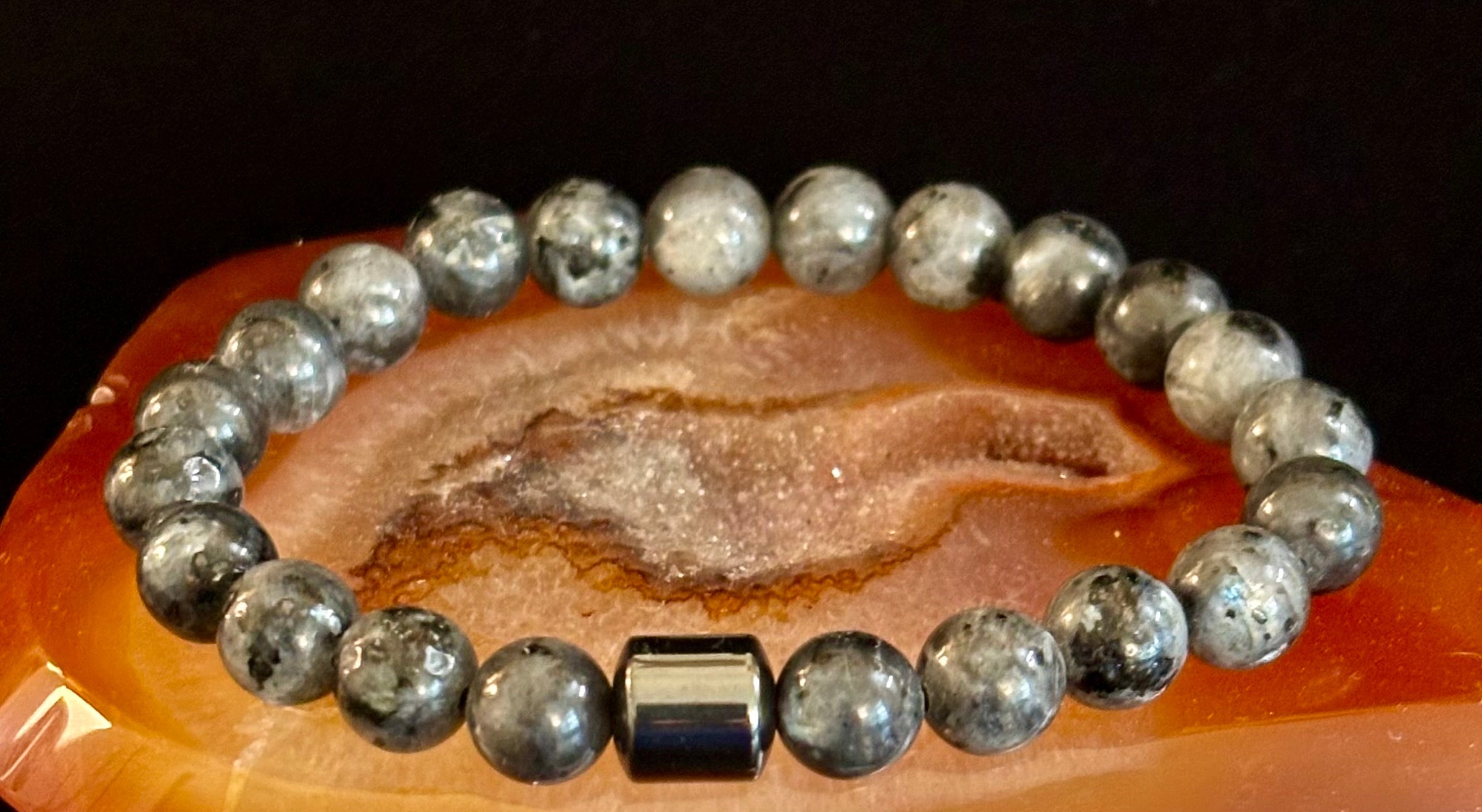 Earth Energy Collection – 6 Choices - Natural Stone & Magnetic Bead Bracelets for Medium to Large Wrists | | Wiccan Center