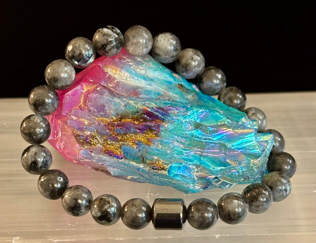 Earth Energy Collection – 6 Choices - Natural Stone & Magnetic Bead Bracelets for Medium to Large Wrists | | Wiccan Center