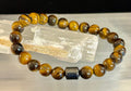 Earth Energy Collection – 6 Choices - Natural Stone & Magnetic Bead Bracelets for Medium to Large Wrists | | Wiccan Center