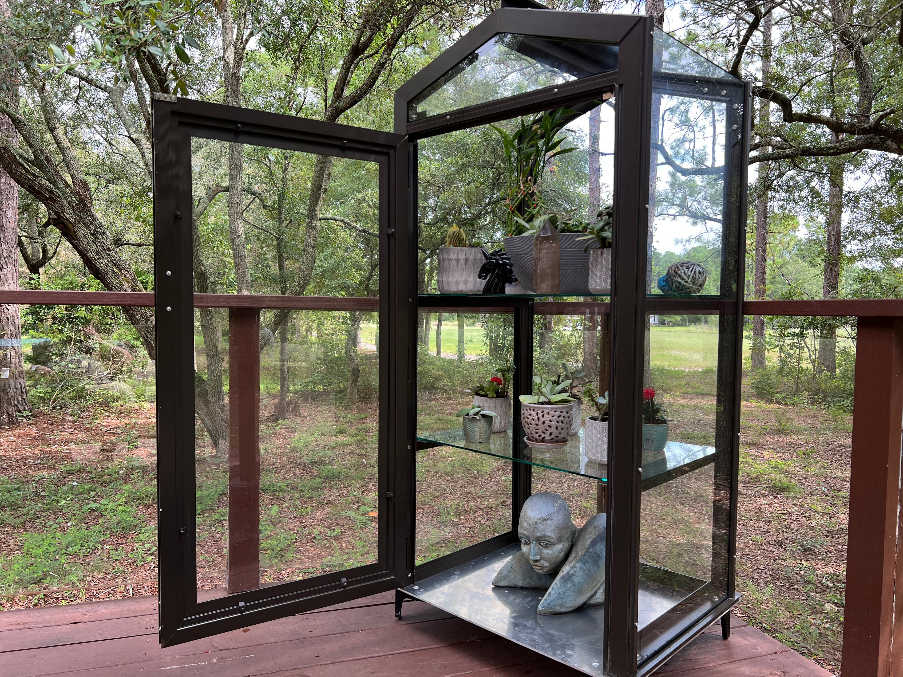 Indoor/Outdoor Garden Cabinet | Greenhouse | Wiccan Center