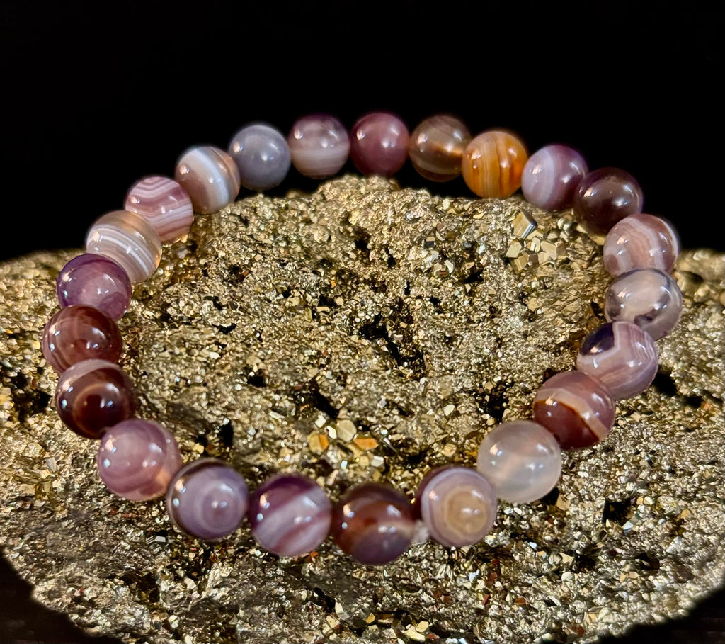 Botswana Agate Bracelet – Emotional Balance & Gentle Strength | | Wiccan Center