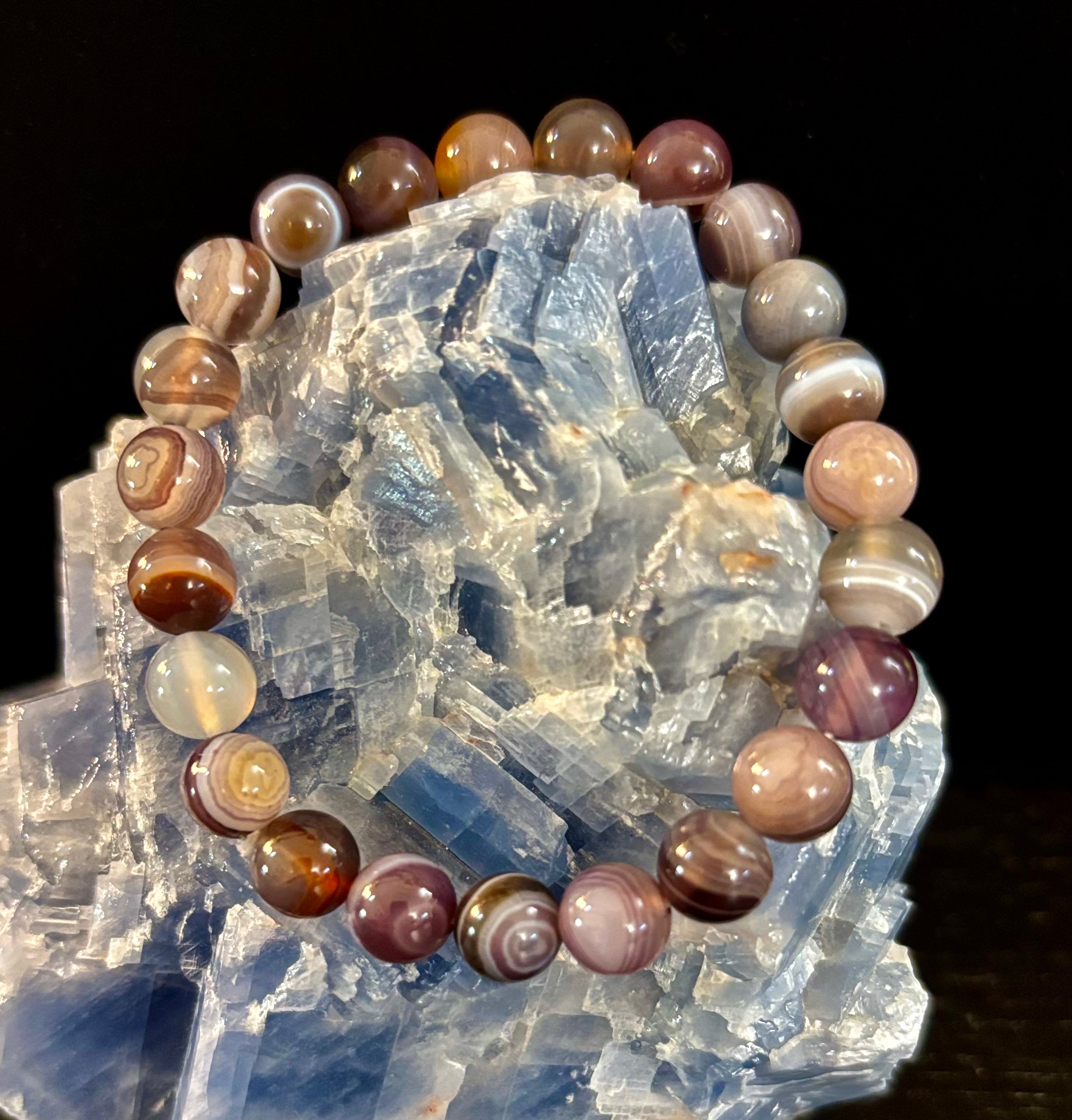 Botswana Agate Bracelet – Emotional Balance & Gentle Strength | | Wiccan Center