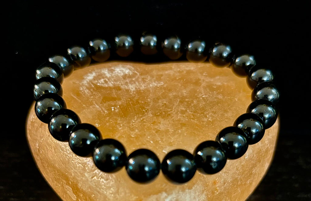Jet Bracelet – Energy Cleanser, Emotional Healer & Lightweight Protection (Medium Wrists) | | Wiccan Center