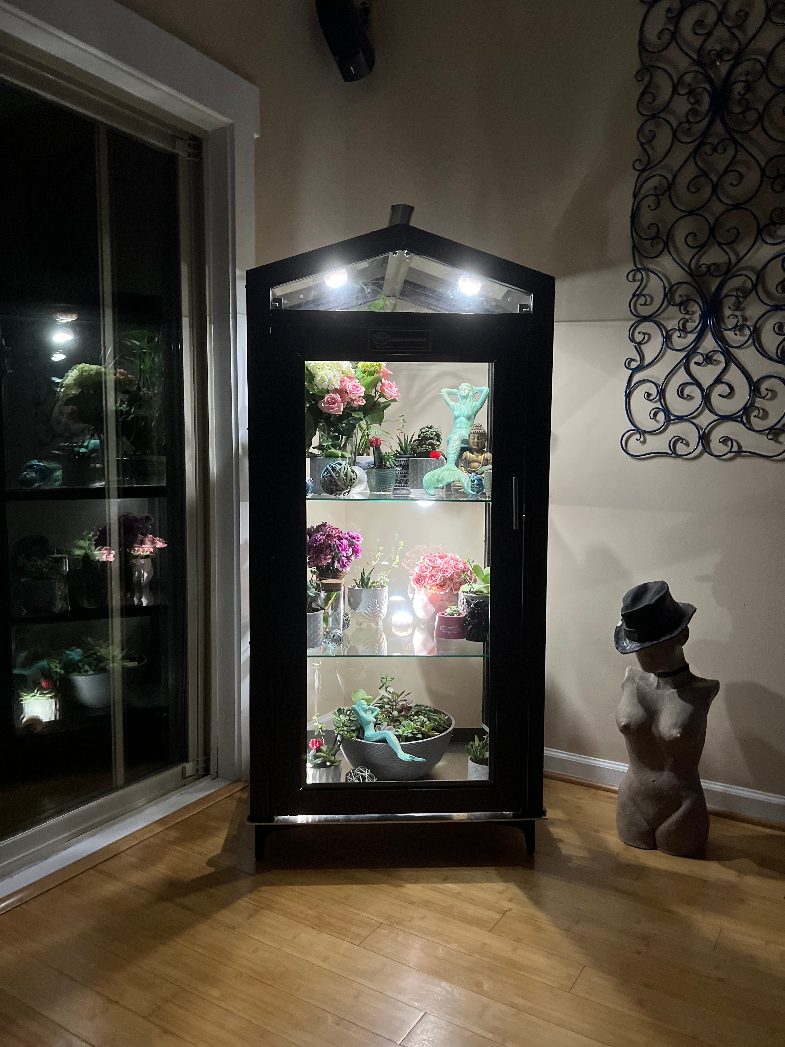 Indoor/Outdoor Garden Cabinet | Greenhouse | Wiccan Center