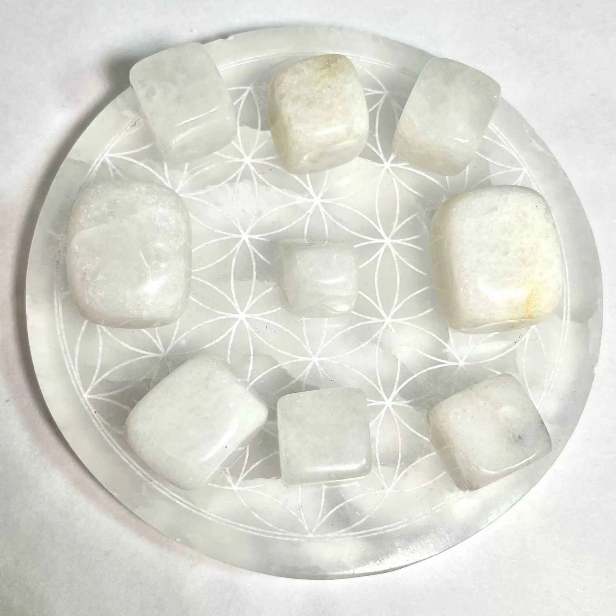 White Jade Tumbled Stone | Tumbled Stones | Wiccan Center