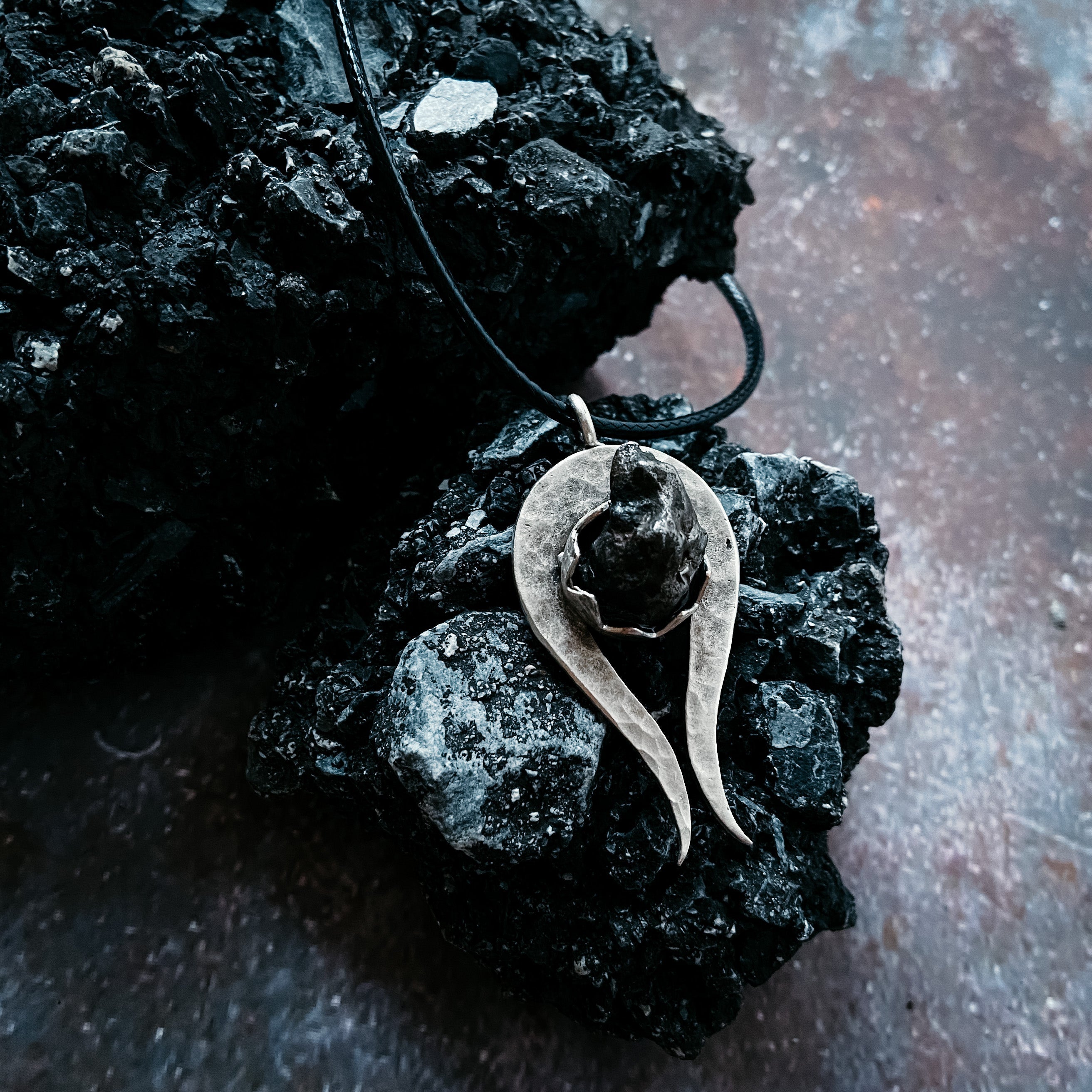 Comet Necklace with Authentic Meteorite | Necklace | Wiccan Center