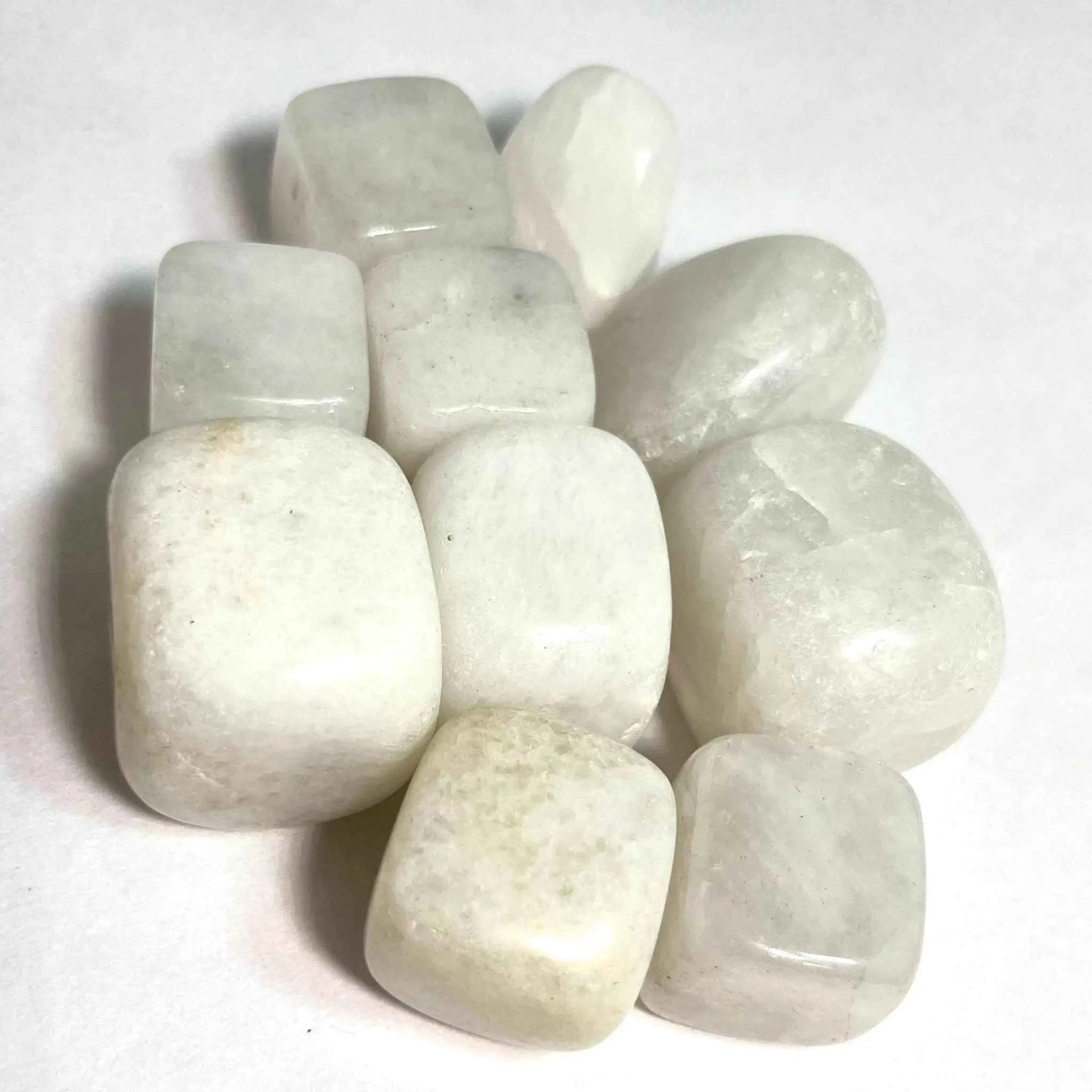 White Jade Tumbled Stone | Tumbled Stones | Wiccan Center