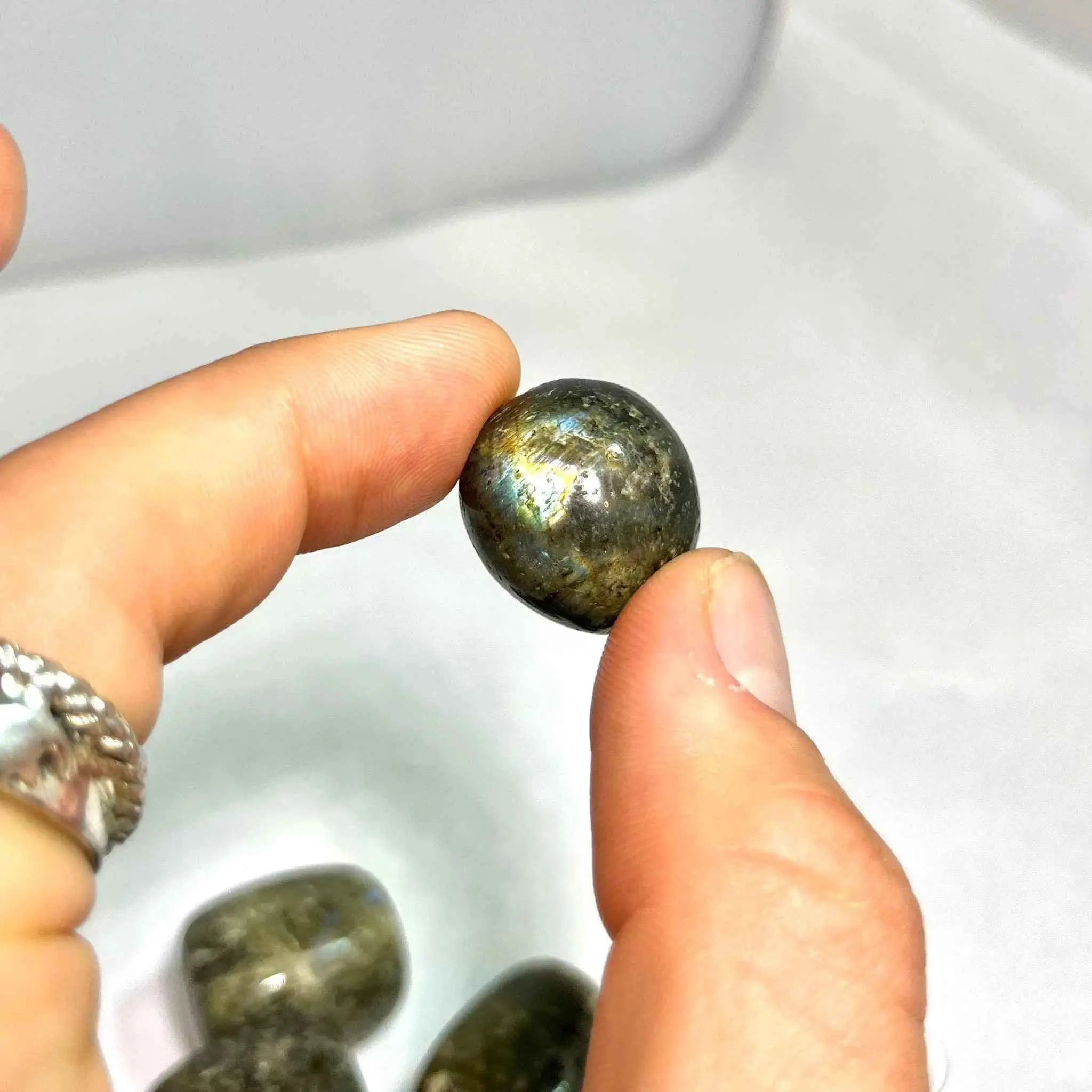 Labradorite Tumbled Pocket Stone | Tumbled Stones | Wiccan Center