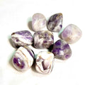 Chevron Amethyst Tumbled Stone | Tumbled Stones | Wiccan Center