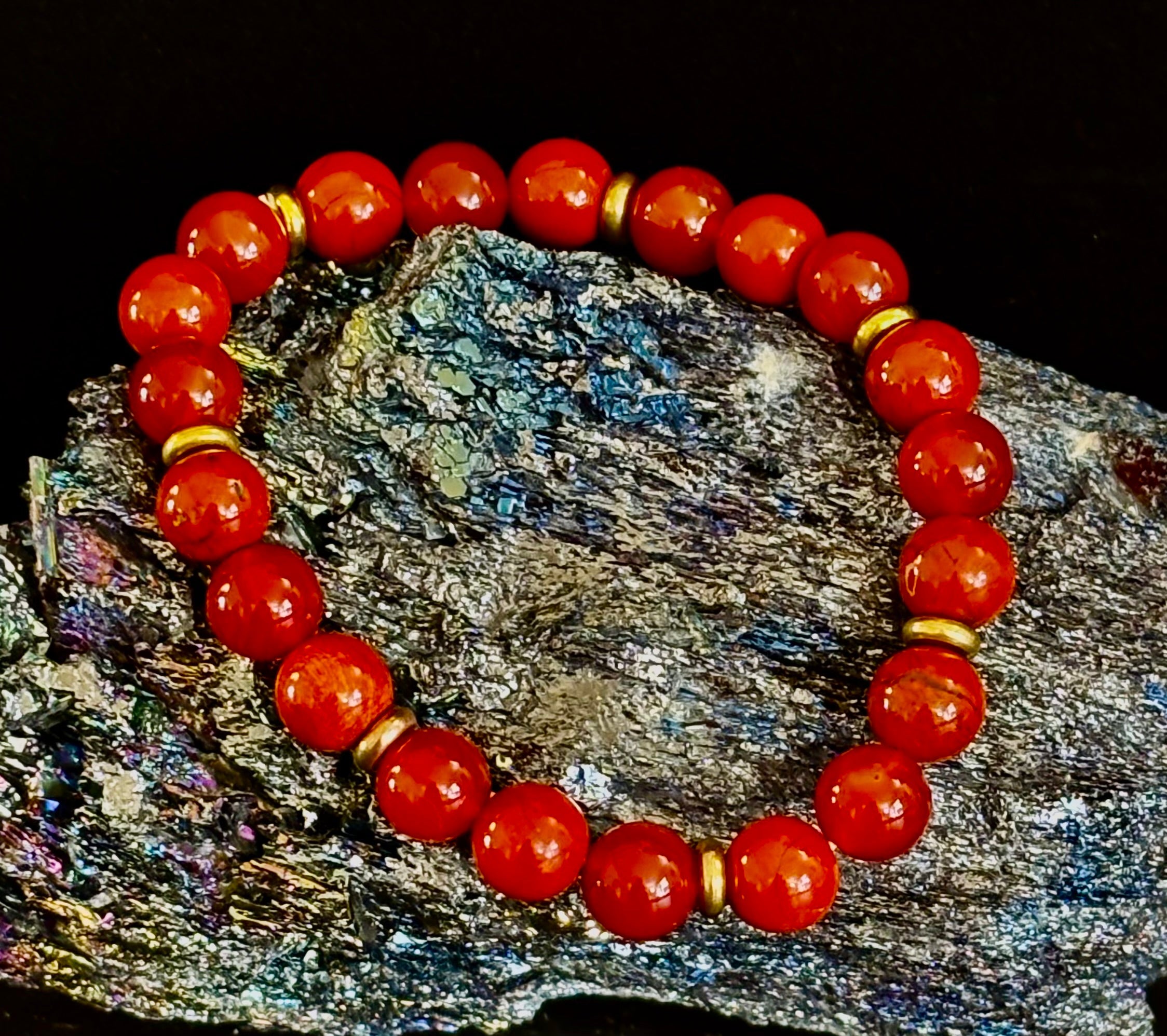 Carnelian & Red Jasper Empowerment Bracelet – Self-Confidence & Success | | Wiccan Center