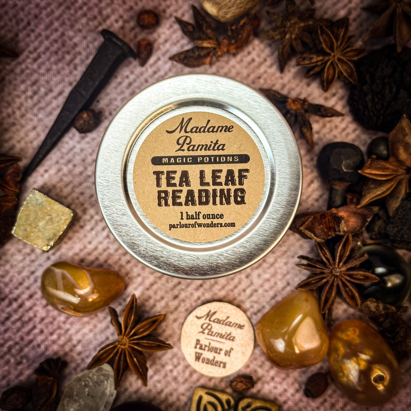 Deluxe Tea Leaf Reading Kit | Tea | Wiccan Center