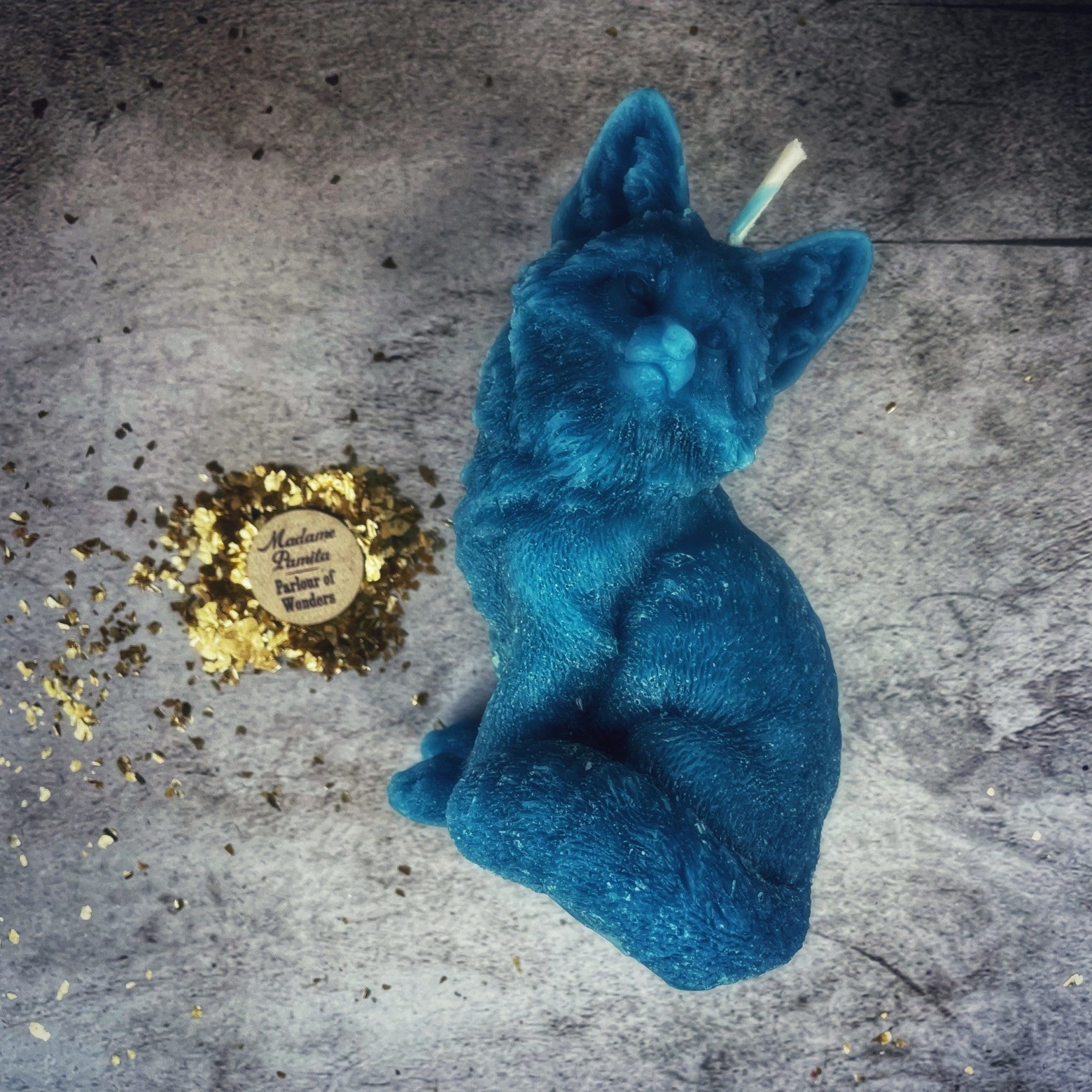 Beeswax Fast Fox Spell Candle - Quick Results & Cunning Magic | Beeswax Candle | Wiccan Center