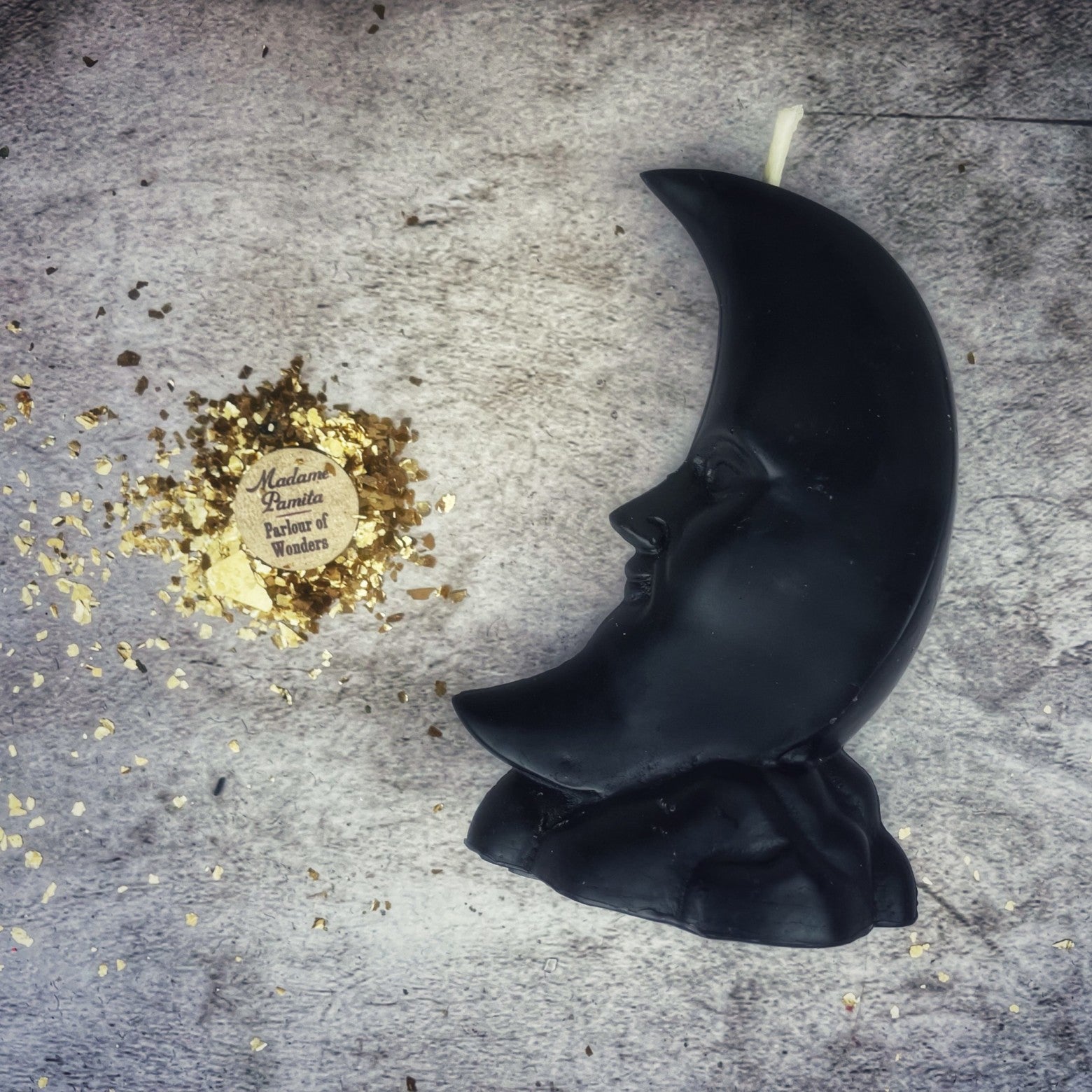 Crescent Moon Candle Spell Kit - Lunar Magic & Manifestation | Candle Spell Kit | Wiccan Center